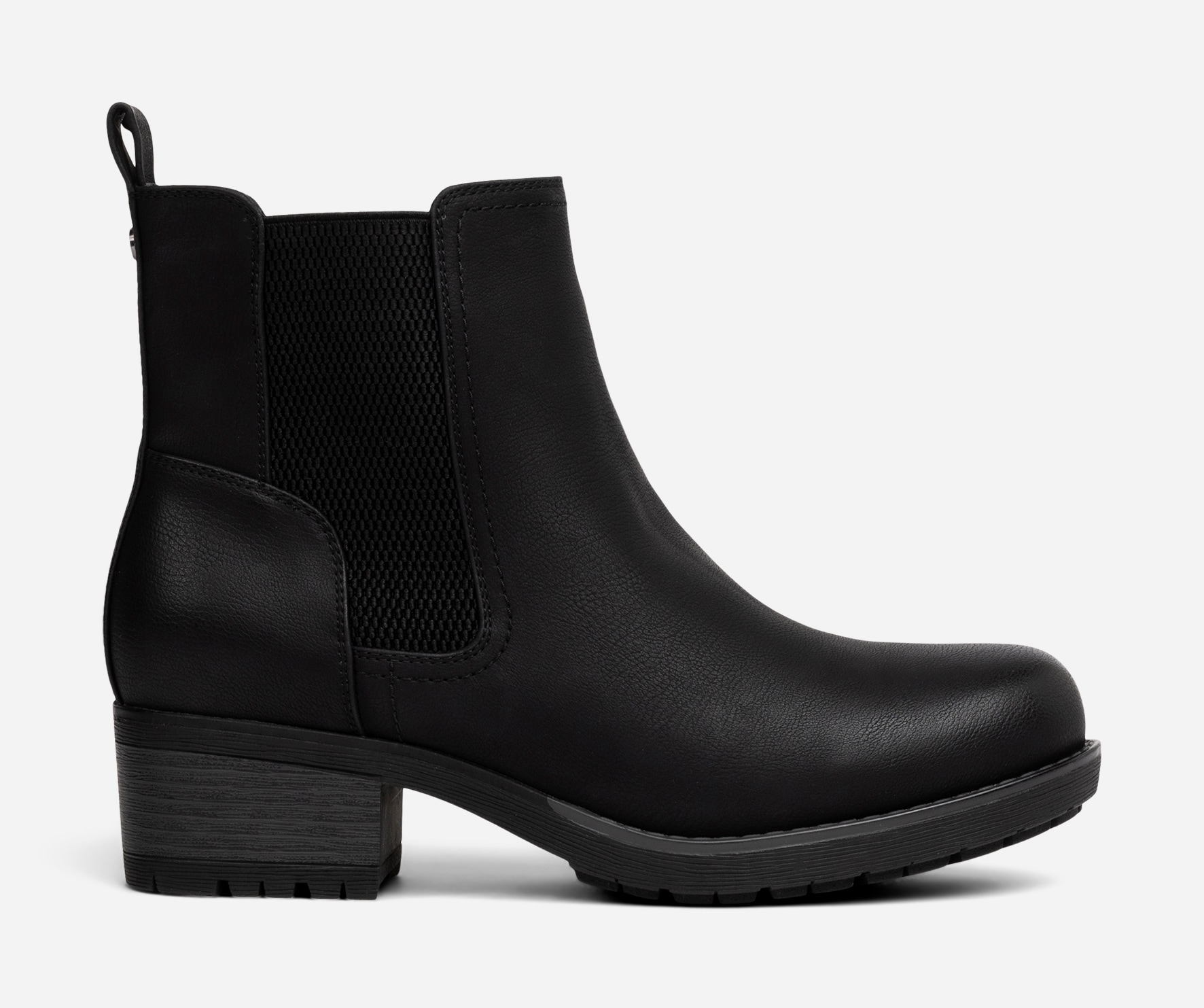 CLOU COMFORT, Varmforet boots Sort