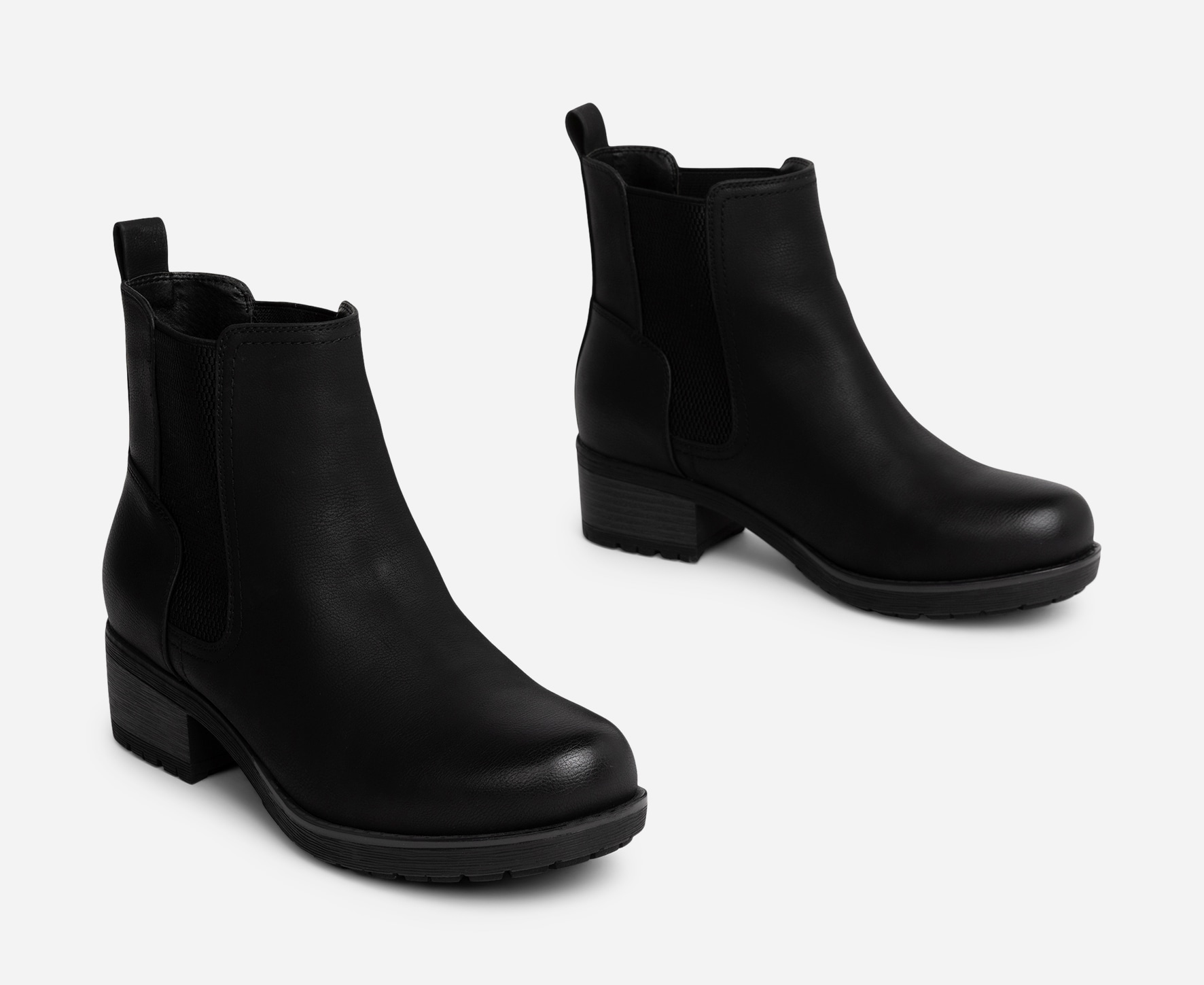 CLOU COMFORT, Varmforet boots Sort