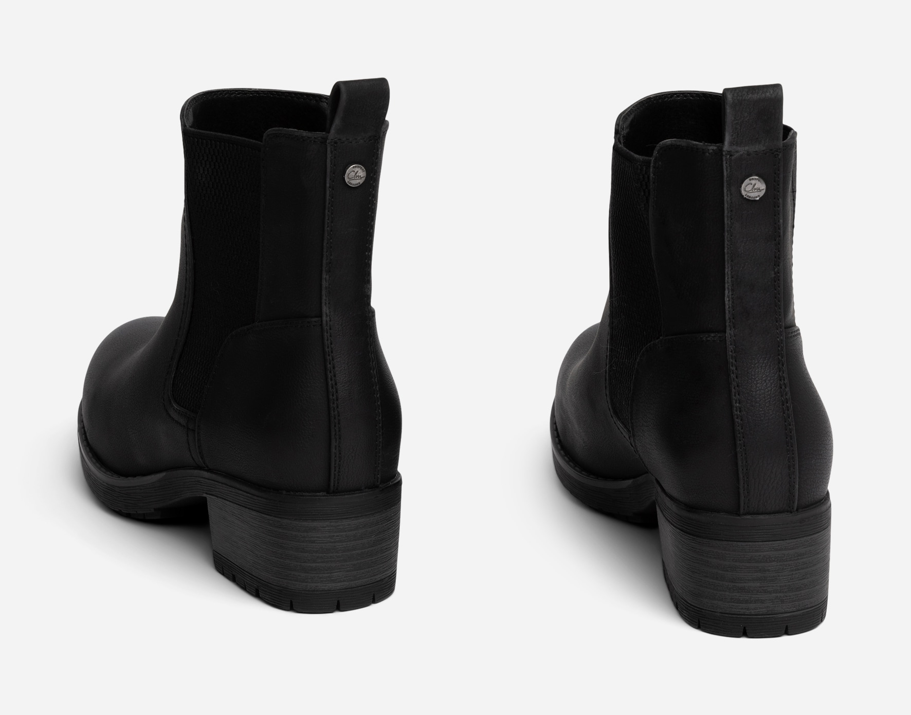 CLOU COMFORT, Varmforet boots Sort