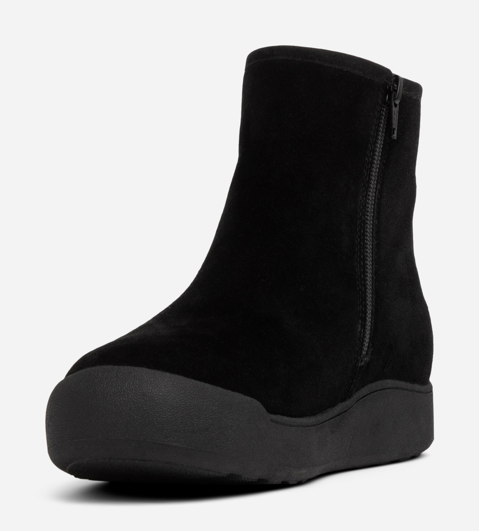 ALLEY, Varmforet boots Sort
