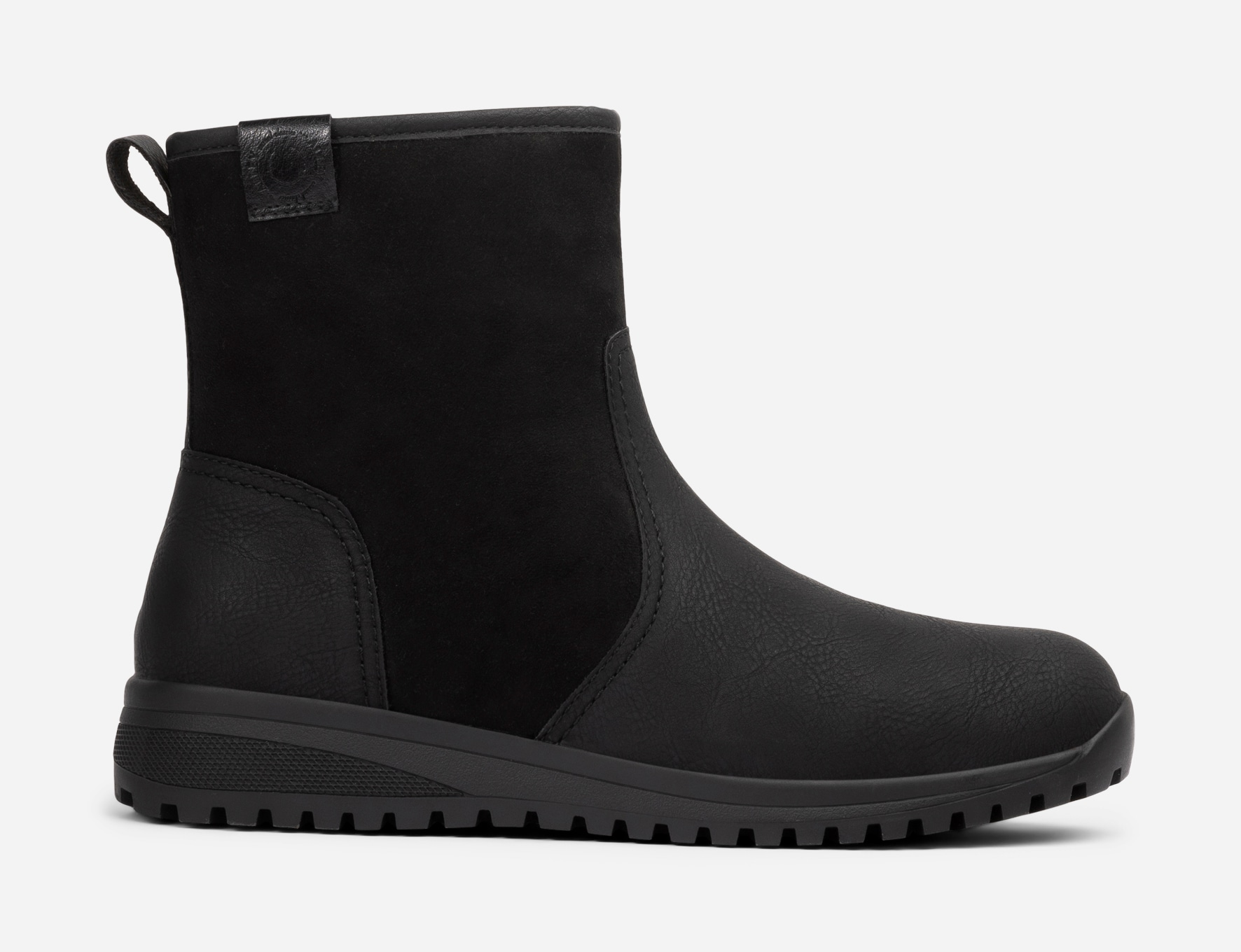 ALLEY COMFORT, Varmforet boots Sort