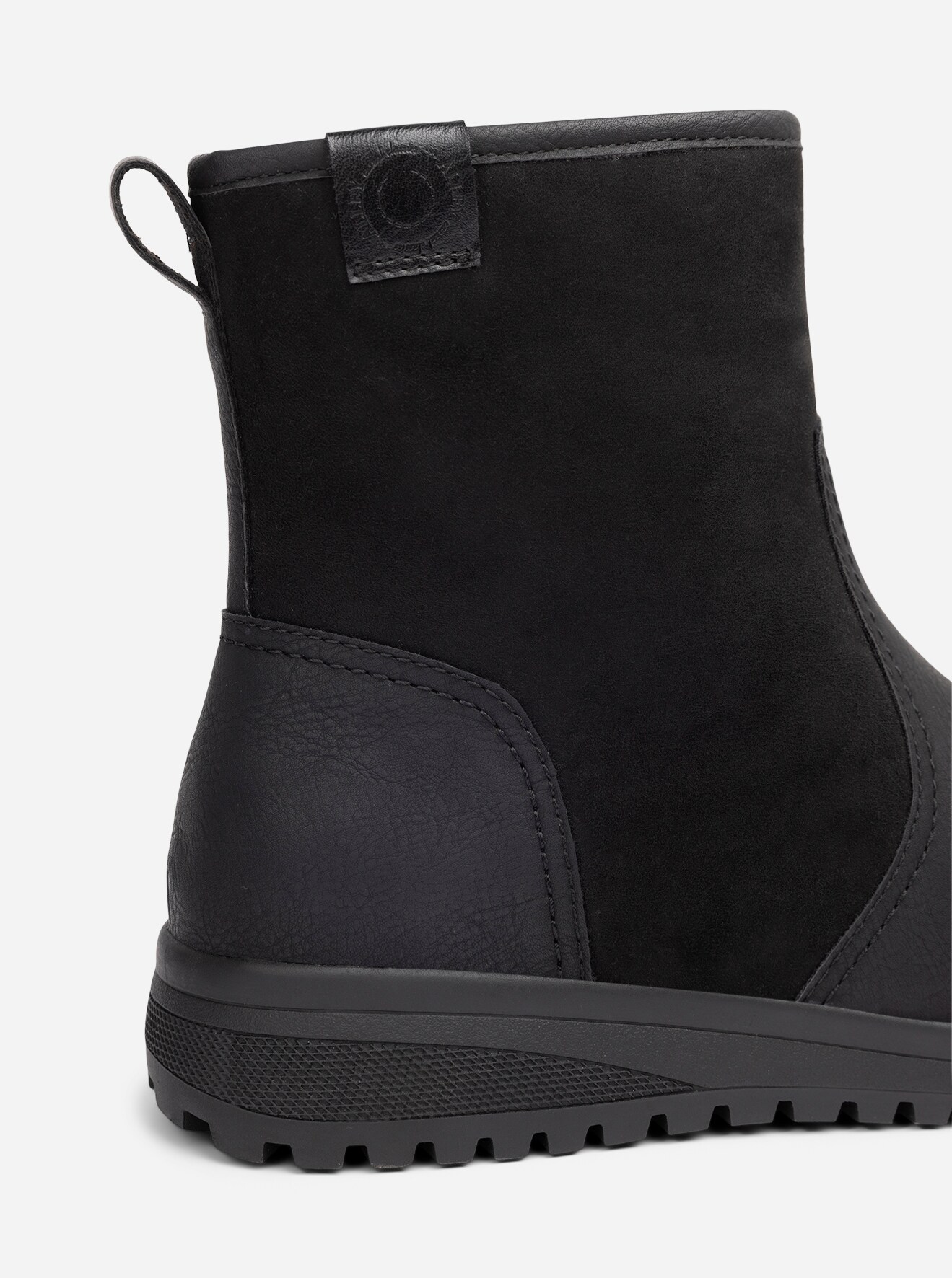 ALLEY COMFORT, Varmforet boots Sort