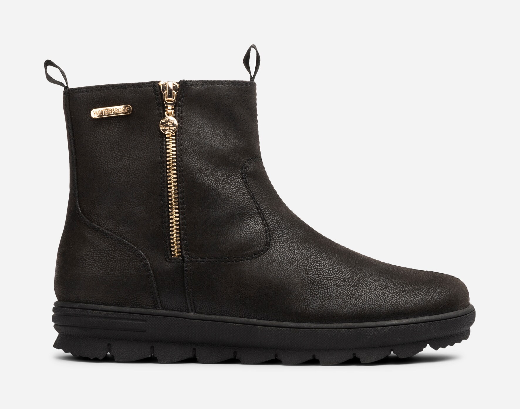 ALLEY COMFORT, Boots waterproof Sort