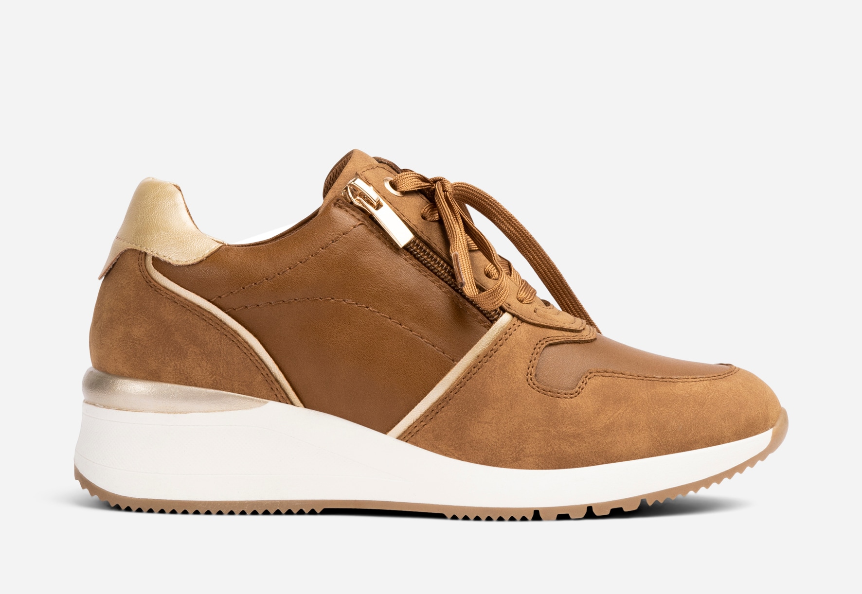 ALLEY COMFORT, Sneakers Brun