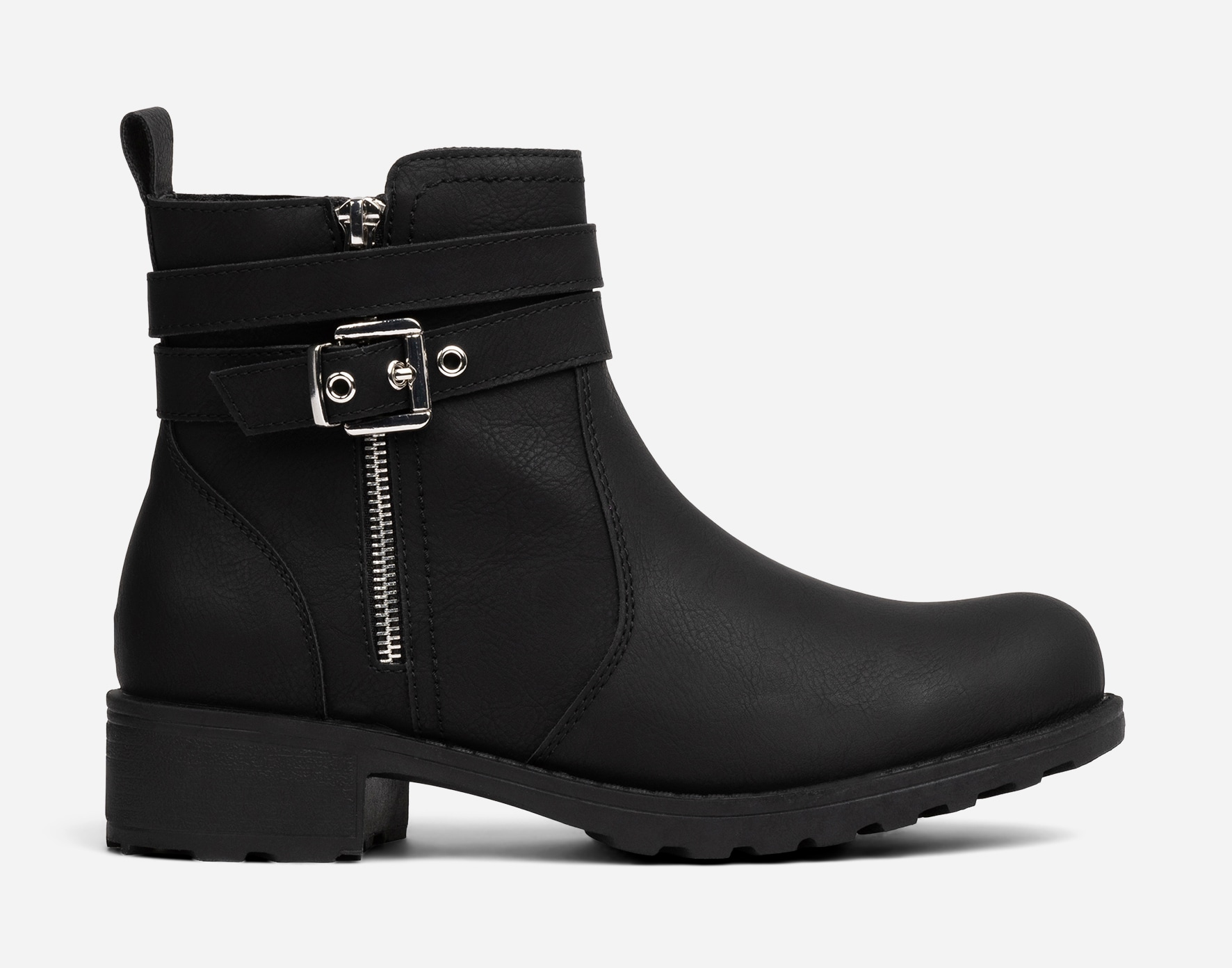 CLOU, Boots med spenne Sort