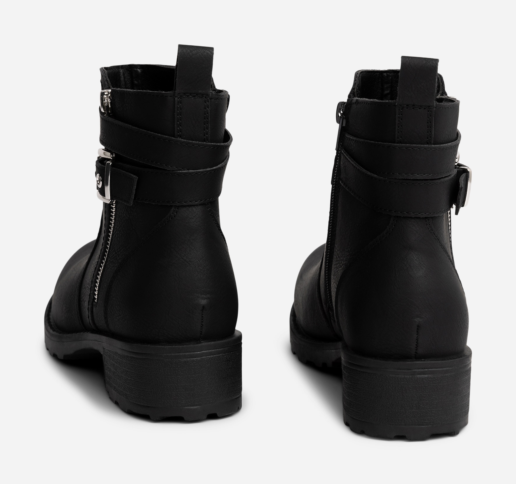 CLOU, Boots med spenne Sort