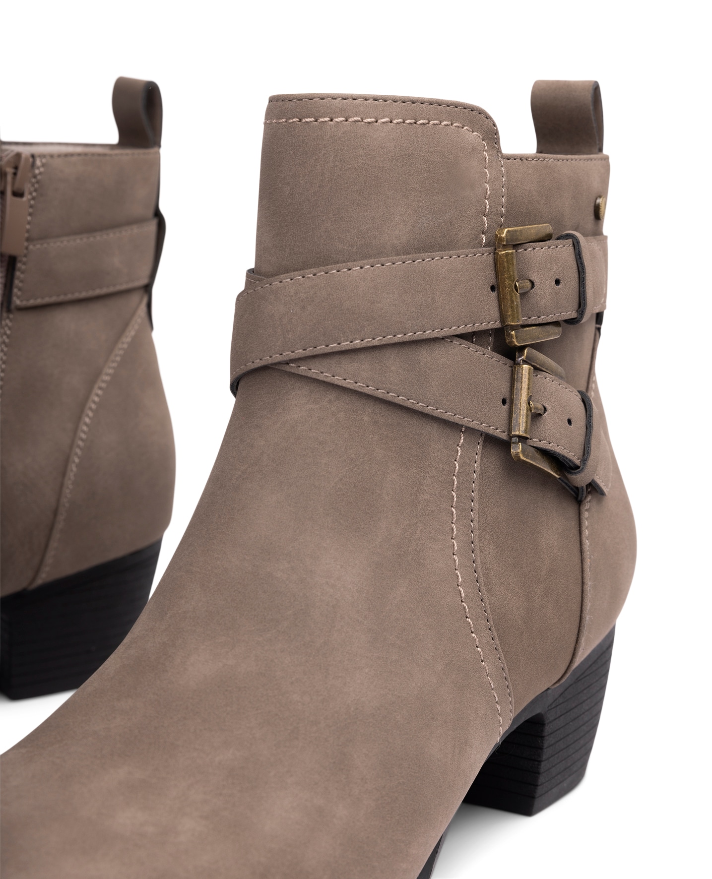 ALLEY COMFORT, Boots med spenne Brun