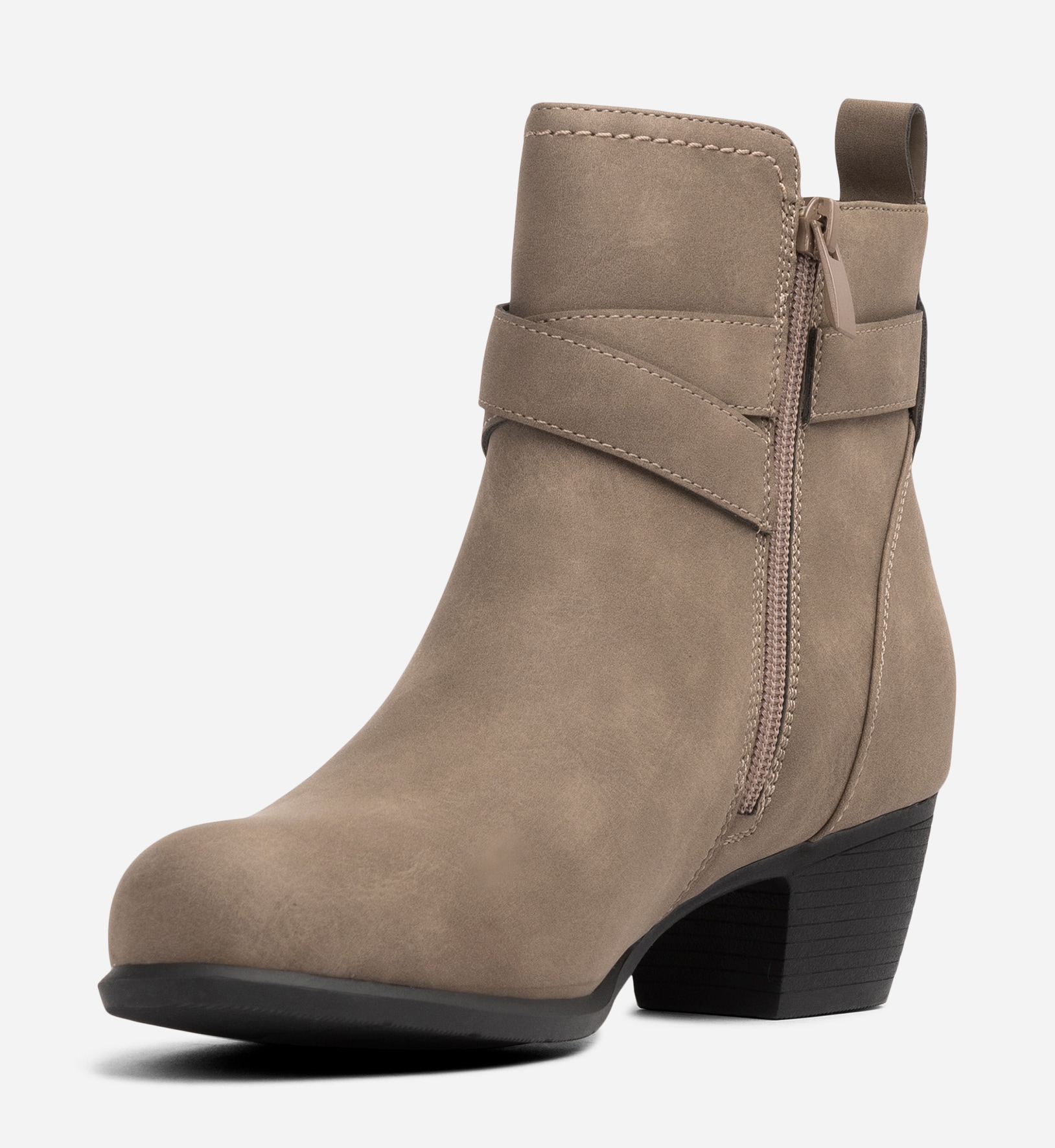 ALLEY COMFORT, Boots med spenne Brun