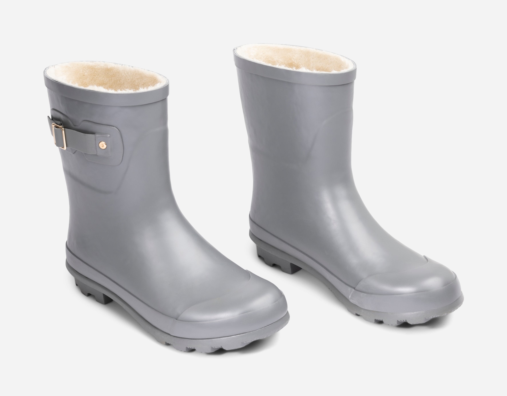 LEJON, Varmforet gummistøvel Grå