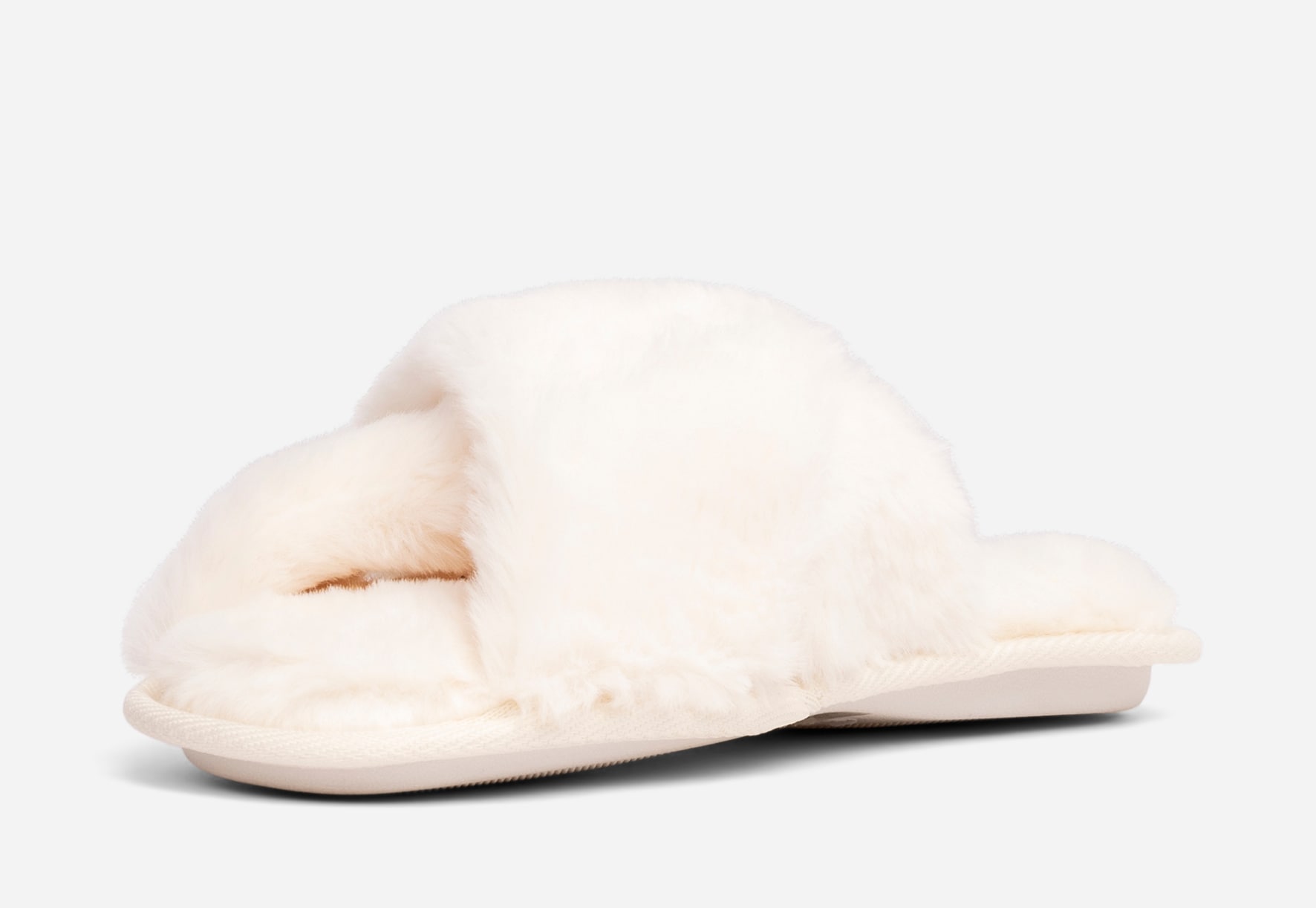 CLOU, Tøfler Hvit