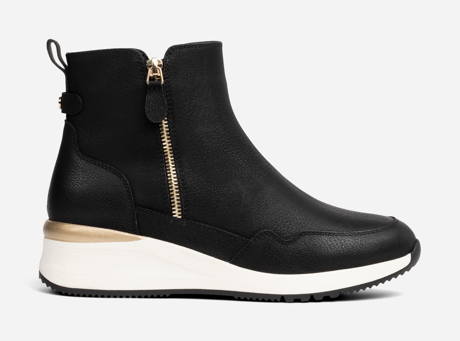 CLOU COMFORT, Boots med glidelås Sort