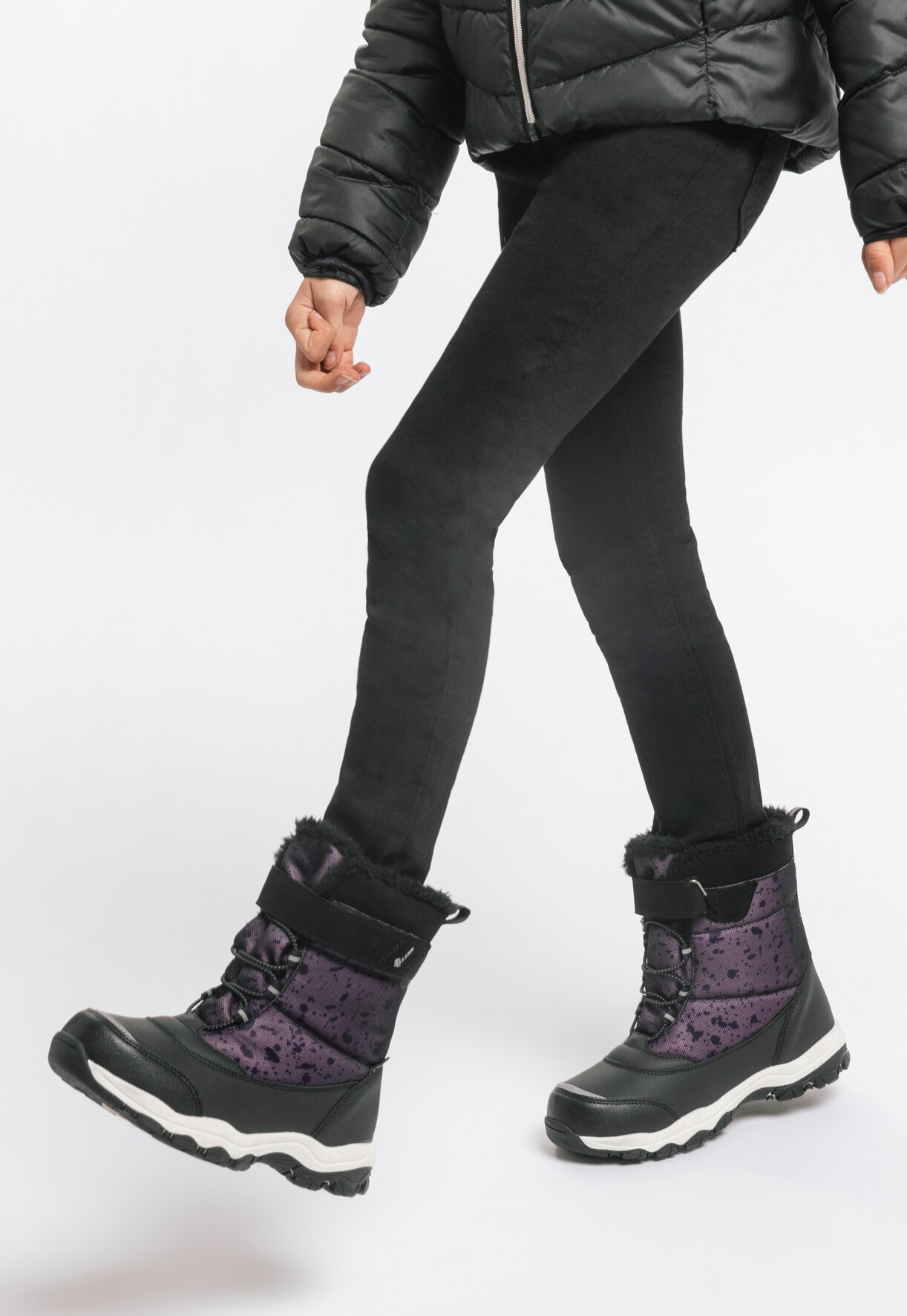 LEJON, Varmforet skolett waterproof Lilla