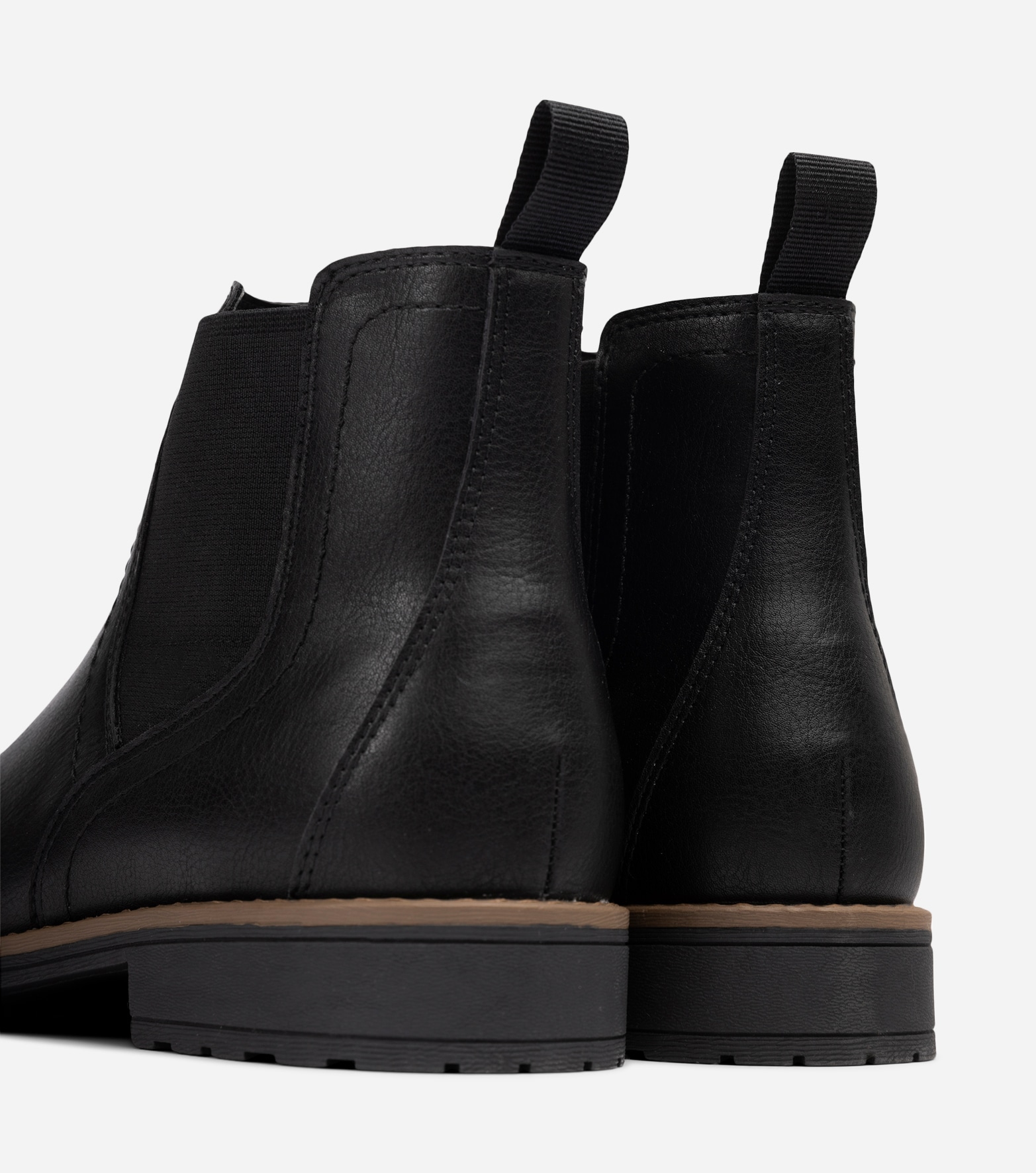 STEPSIDE, Varmforet chelseaboots Sort