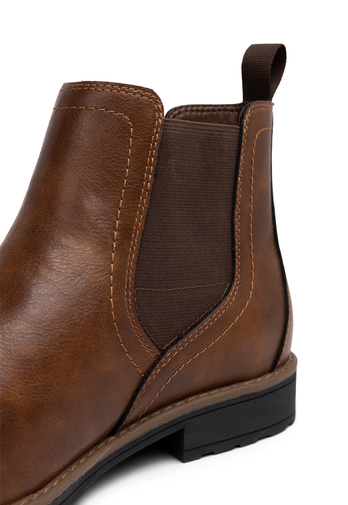 STEPSIDE, Varmforet chelseaboots Brun