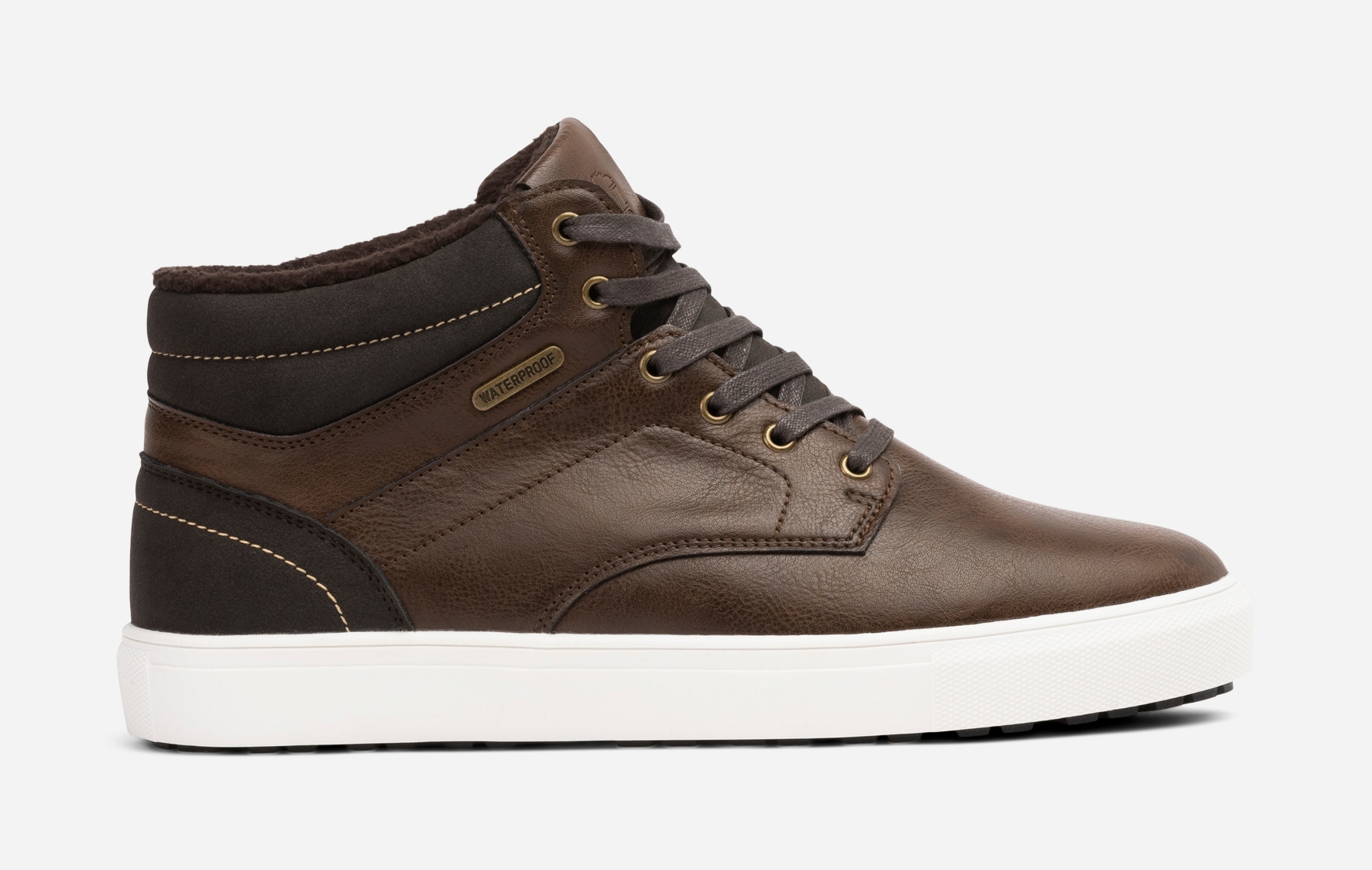 LEJON, Varmforet skolett waterproof Brun