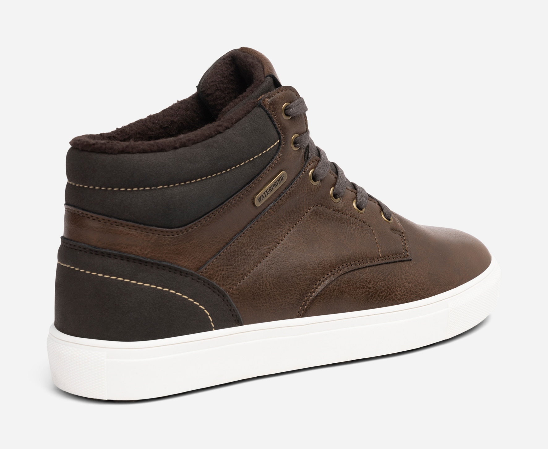 LEJON, Varmforet skolett waterproof Brun