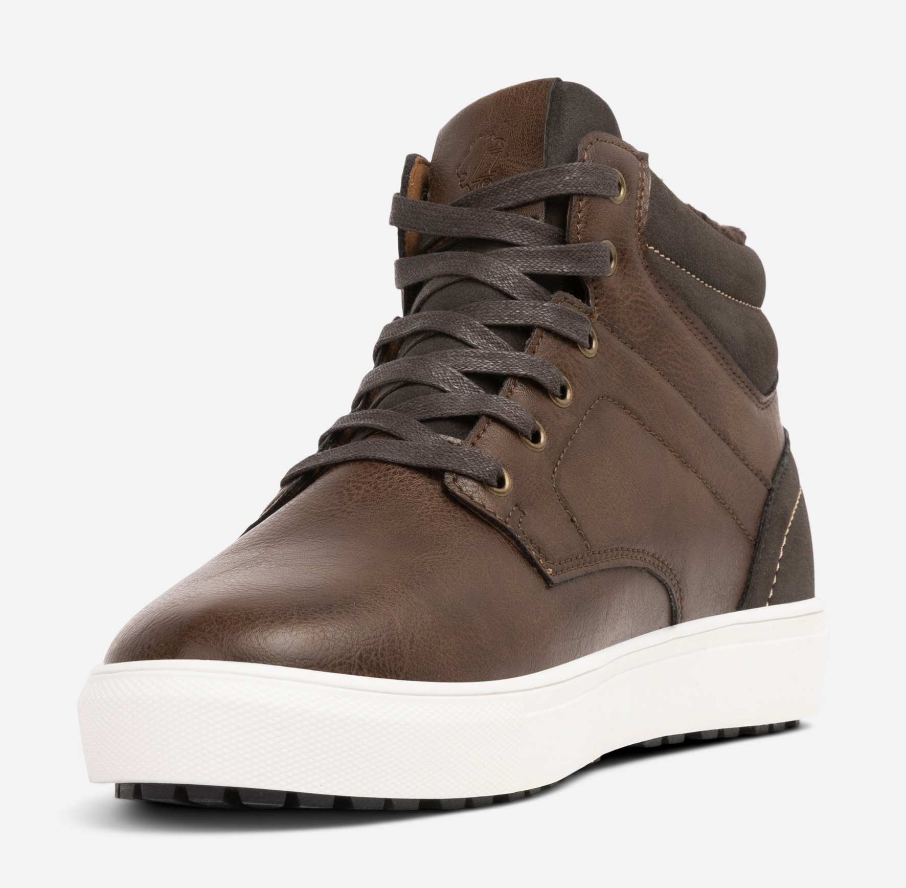 LEJON, Varmforet skolett waterproof Brun