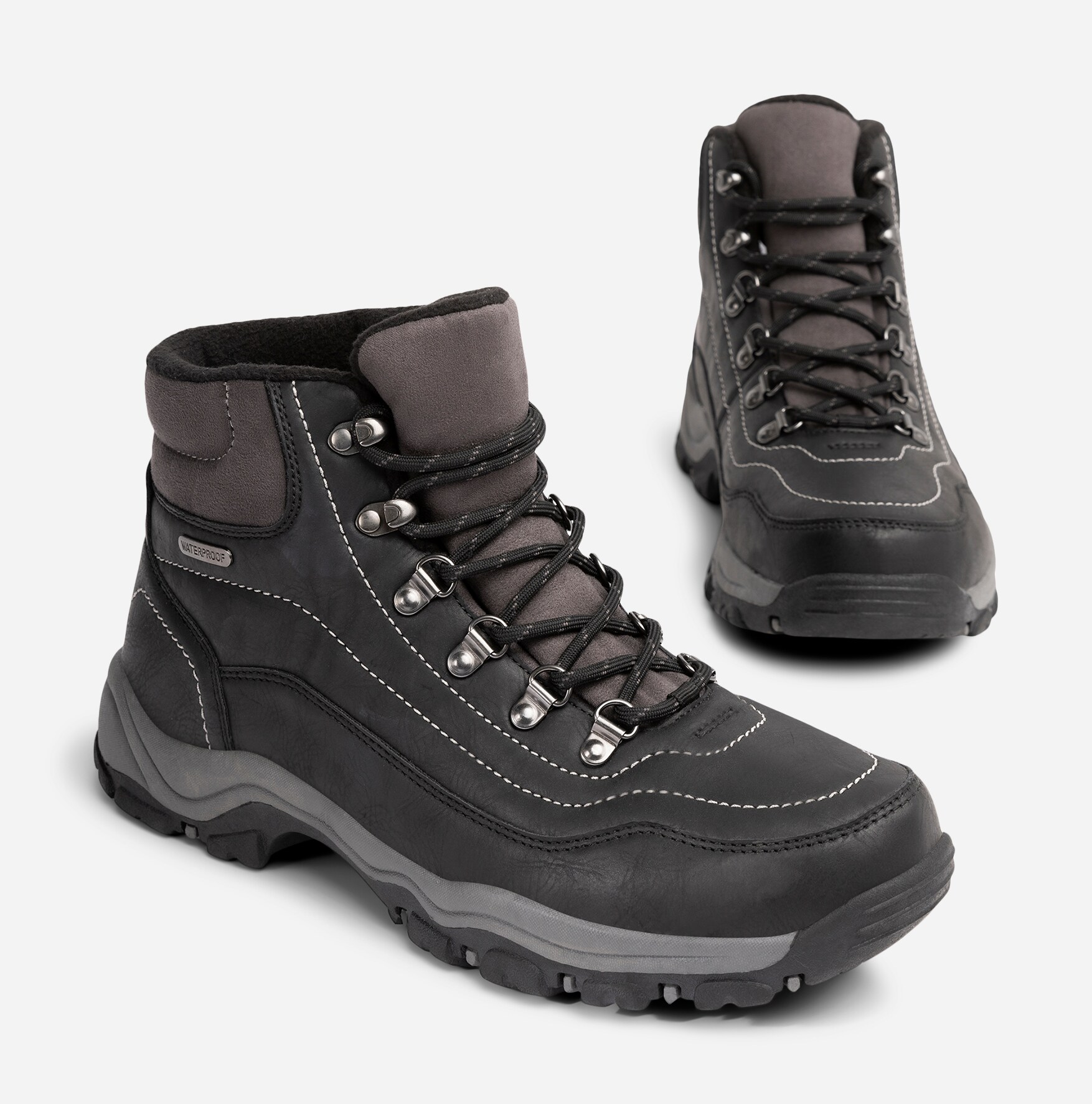 STEPSIDE, Skolett waterproof Sort