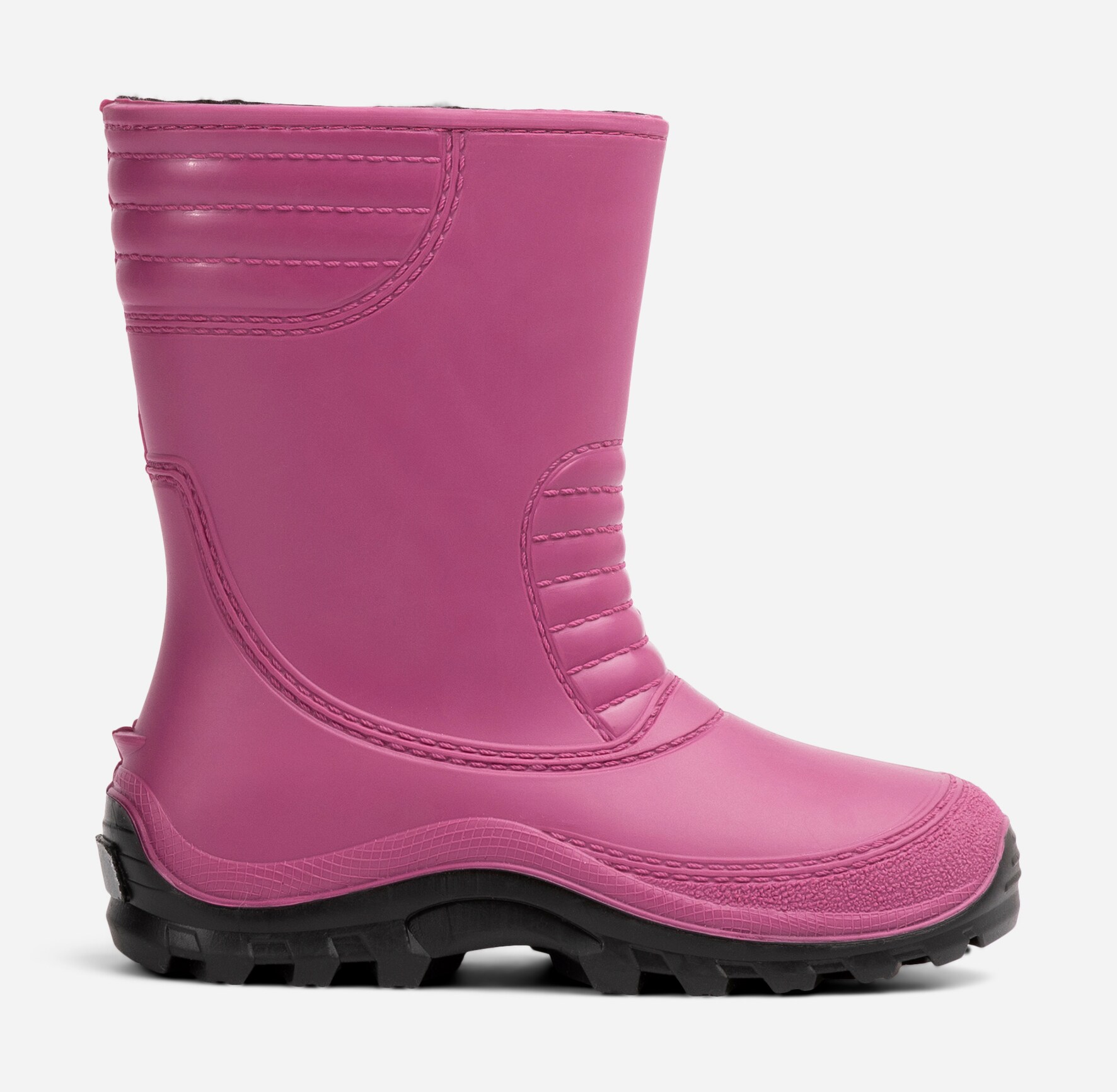 LEJON, Varmforet gummistøvel Rosa