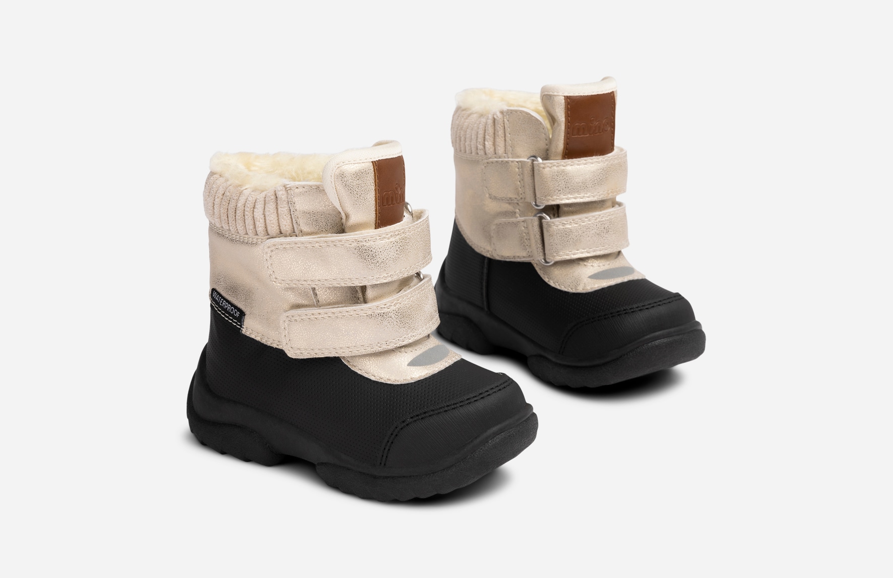 Mino, Varmforet skolett waterproof Metall