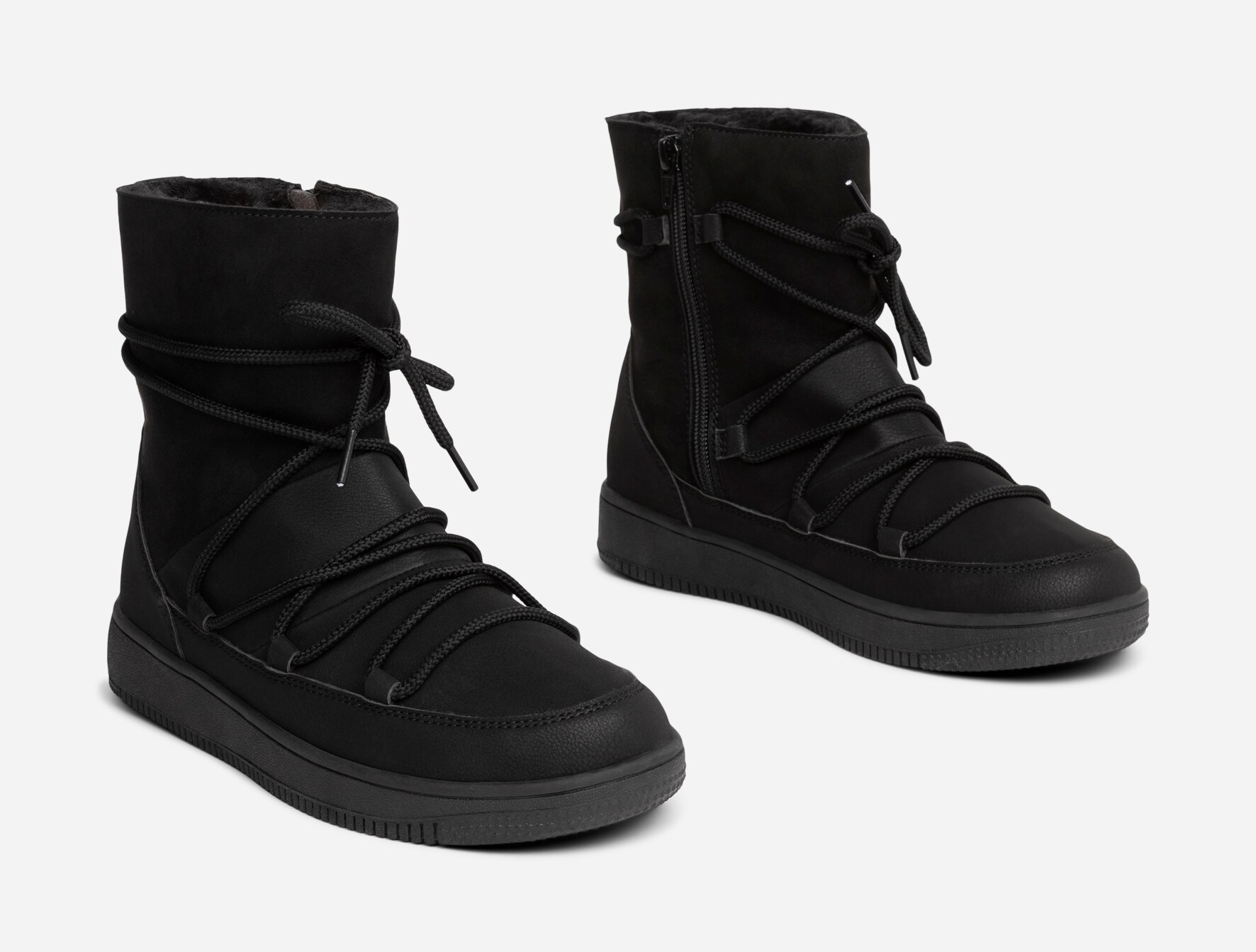 LEJON, Varmforet boots Sort