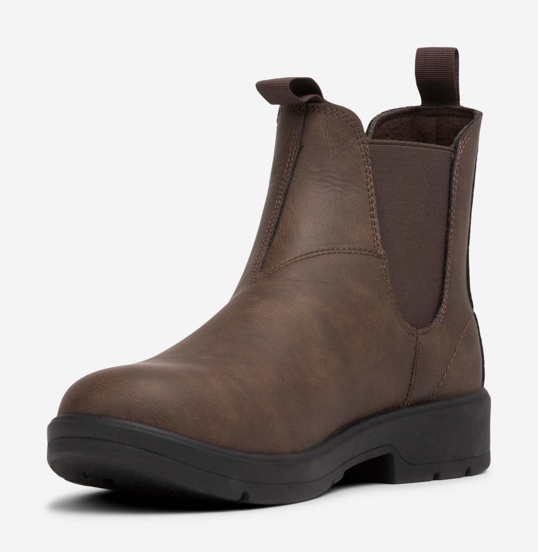 STEPSIDE, Fleeceforet chelseaboots Brun