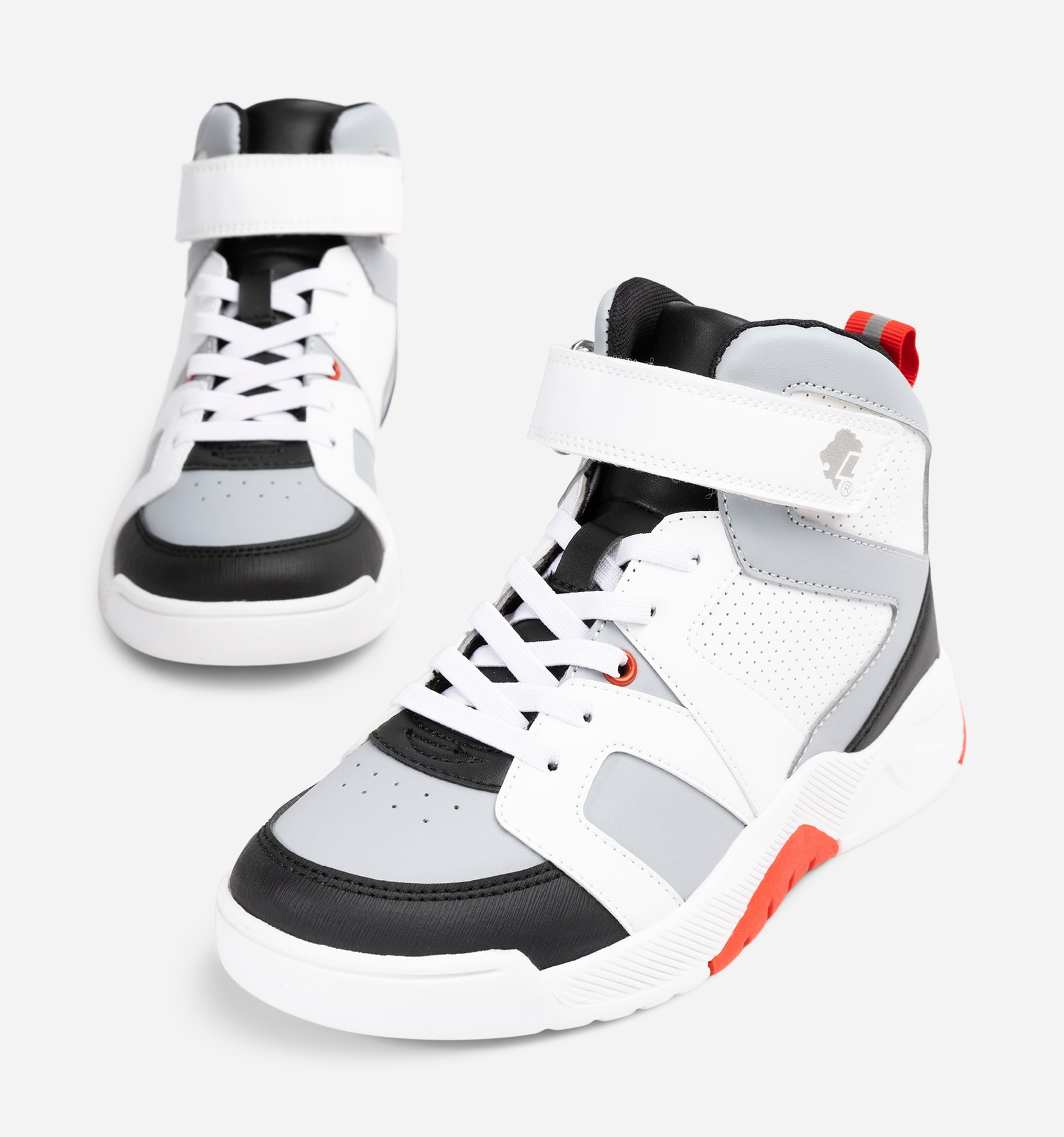 LEJON, Høye sneakers Grå