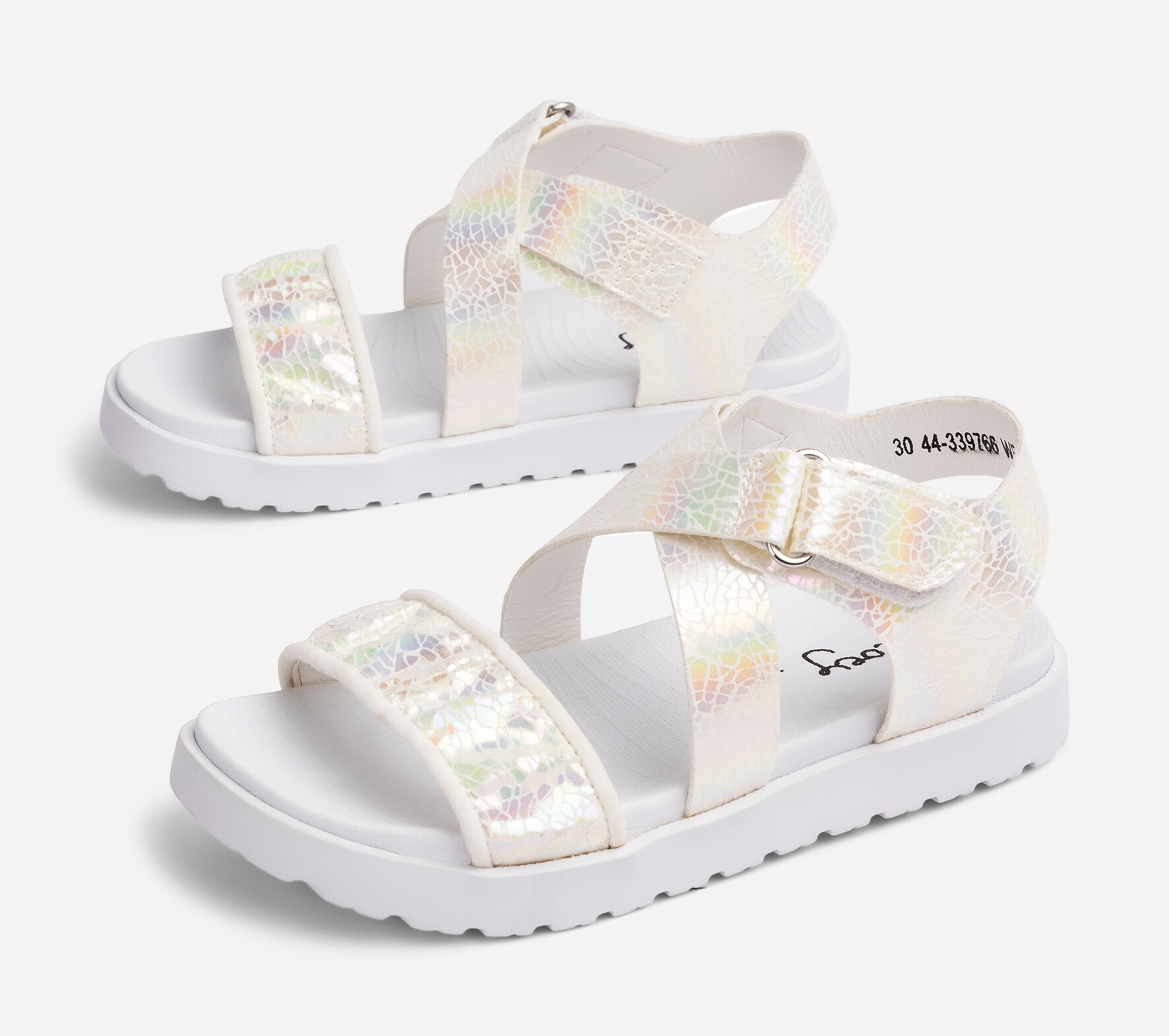 ZOEY, Sandal med reimer Flerfarget