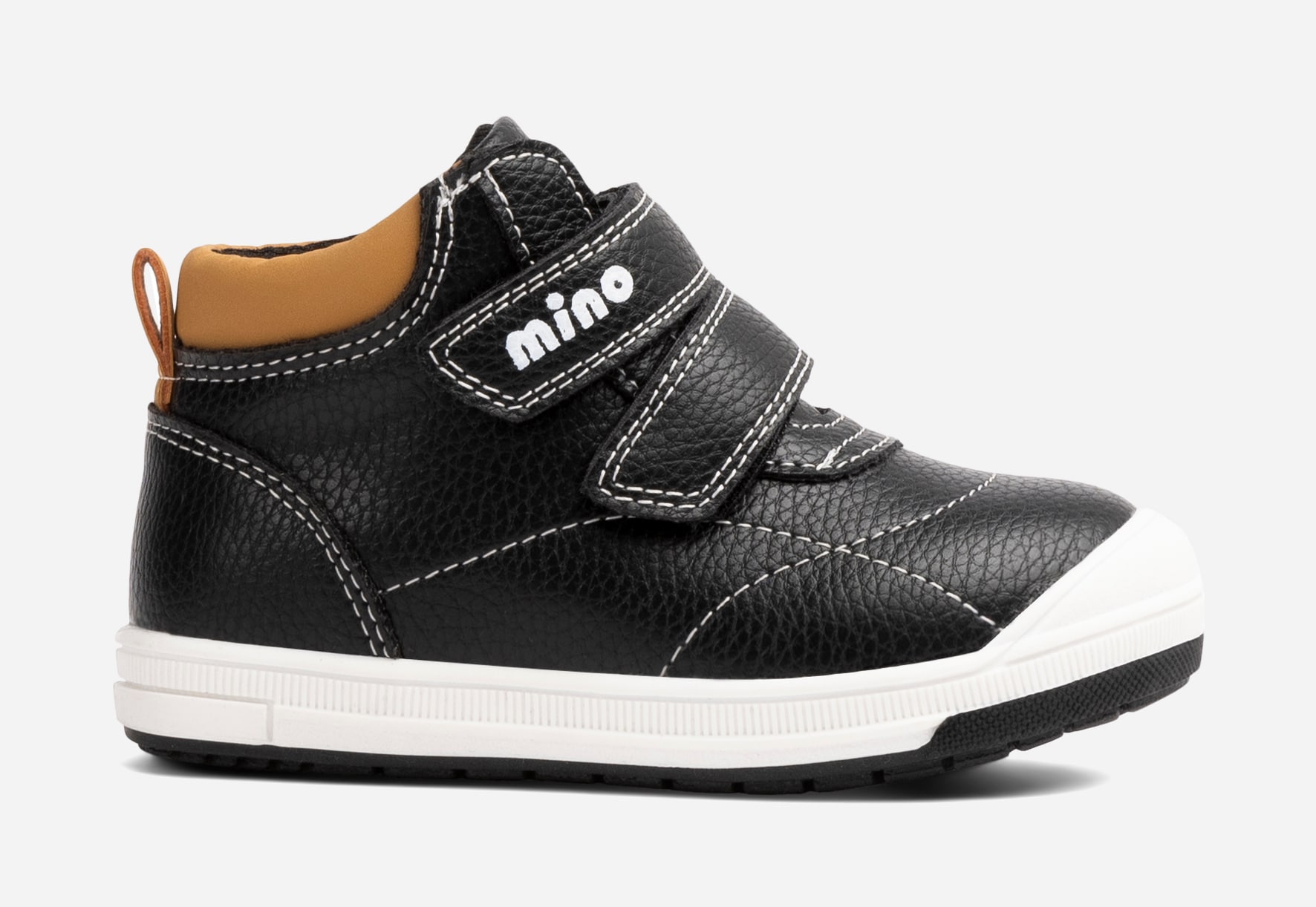 Mino, Lær-å-gå-sko Sort