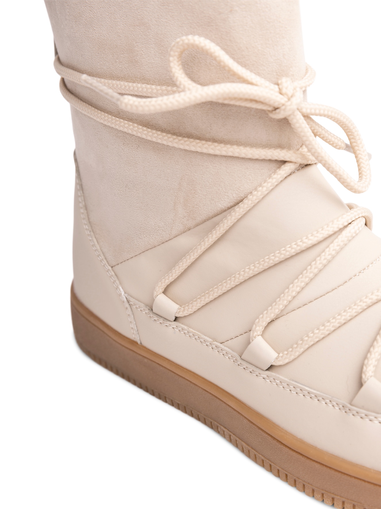 LEJON, Varmforet boots Beige