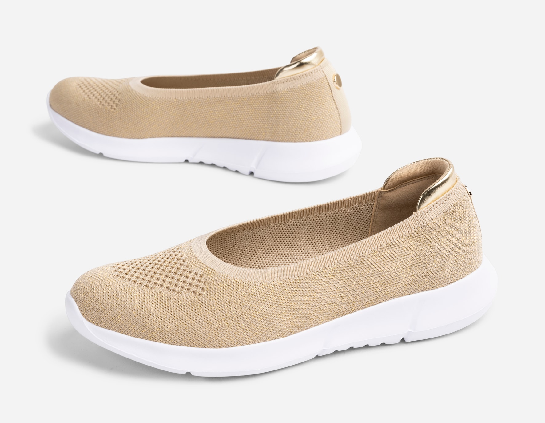 CLOU COMFORT, Ballerinasko Metall