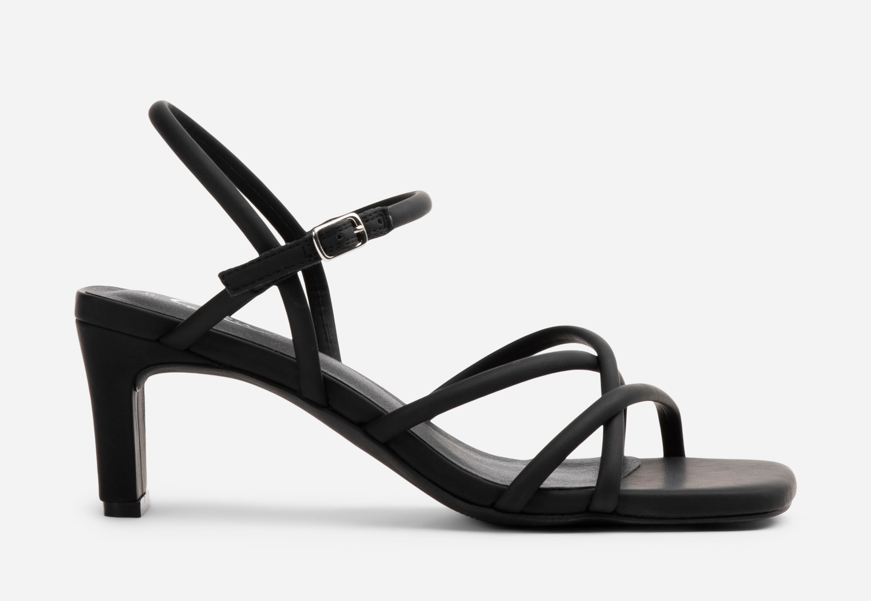 CLOU, Sandalett med reimer Sort