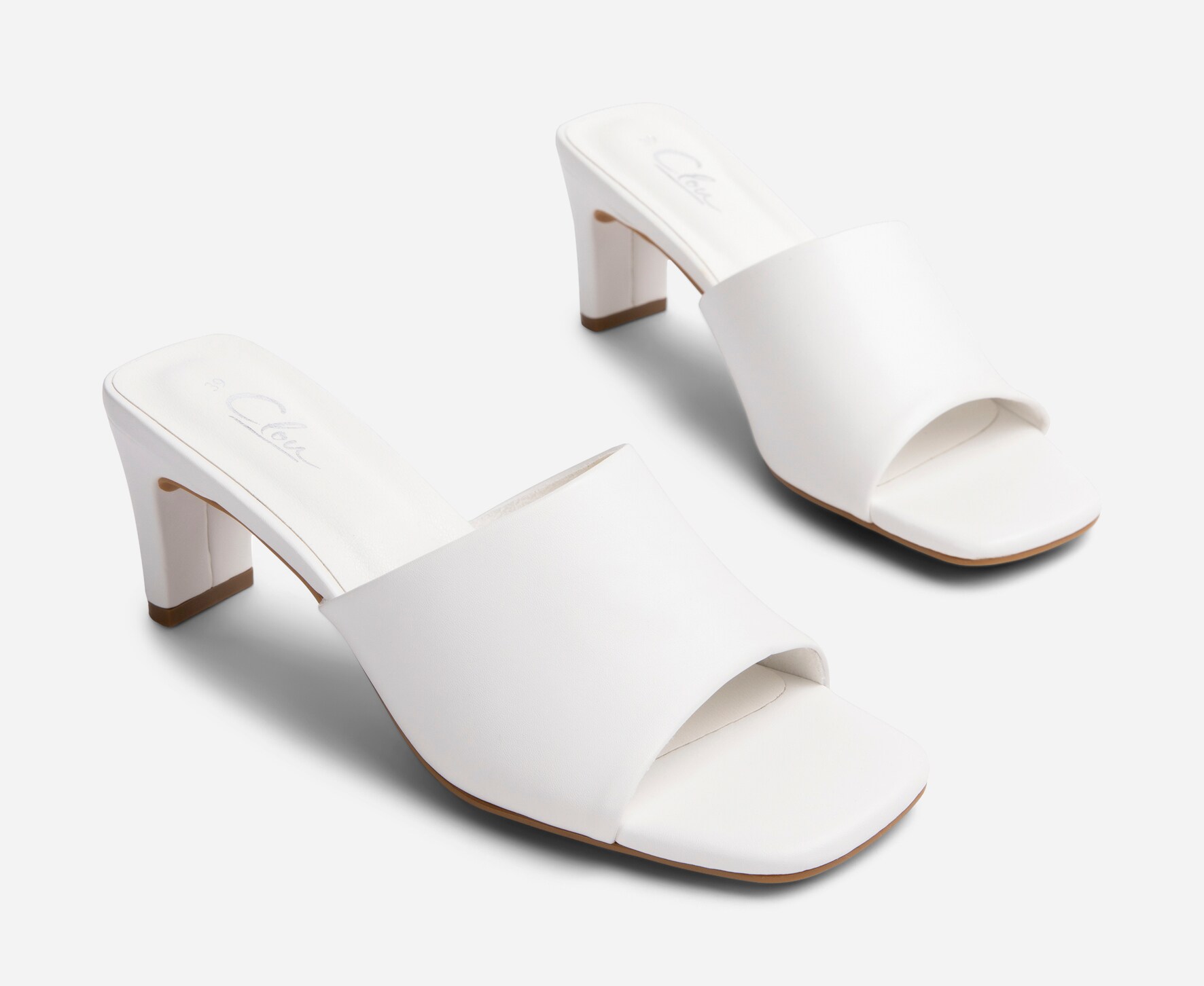 CLOU, Sandalett Hvit