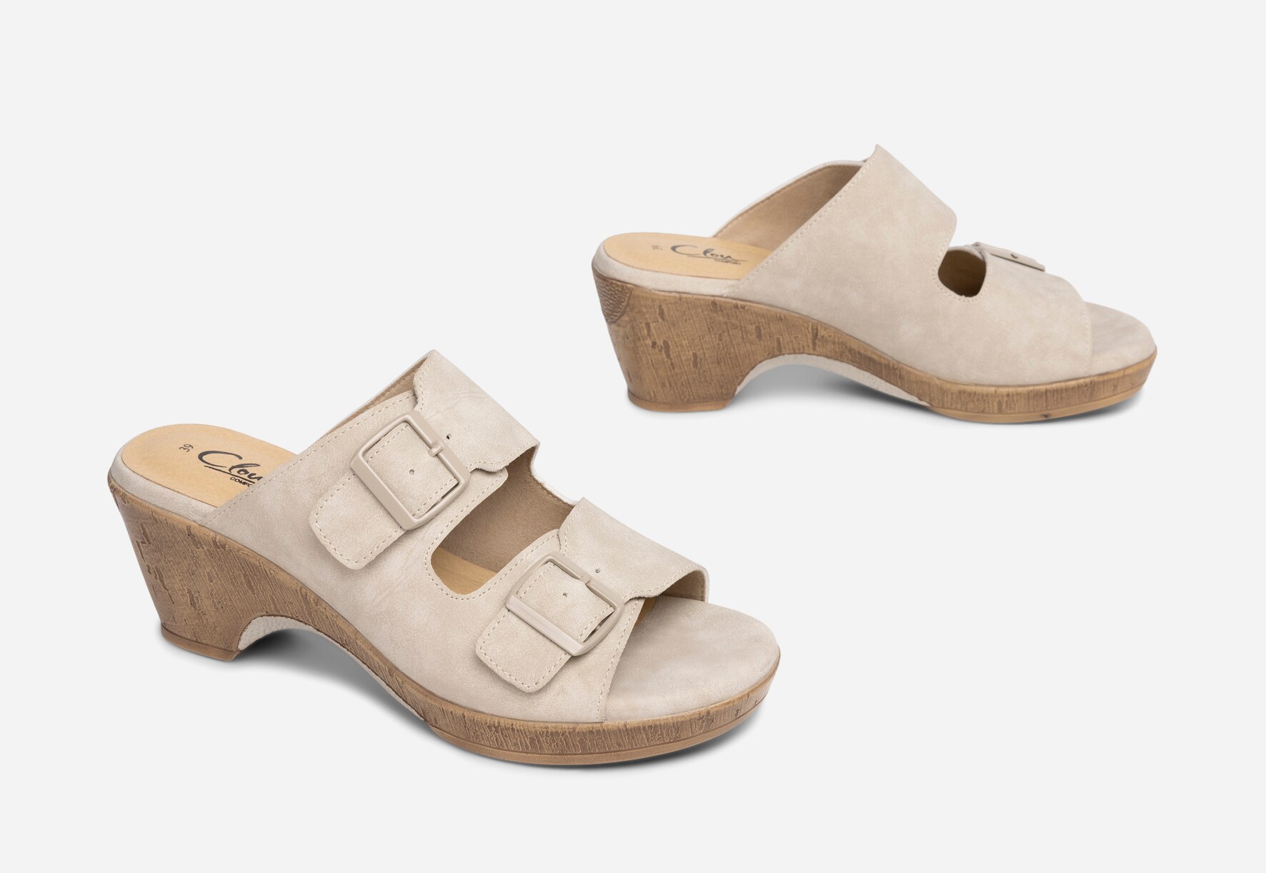 CLOU COMFORT, Sandalett Beige