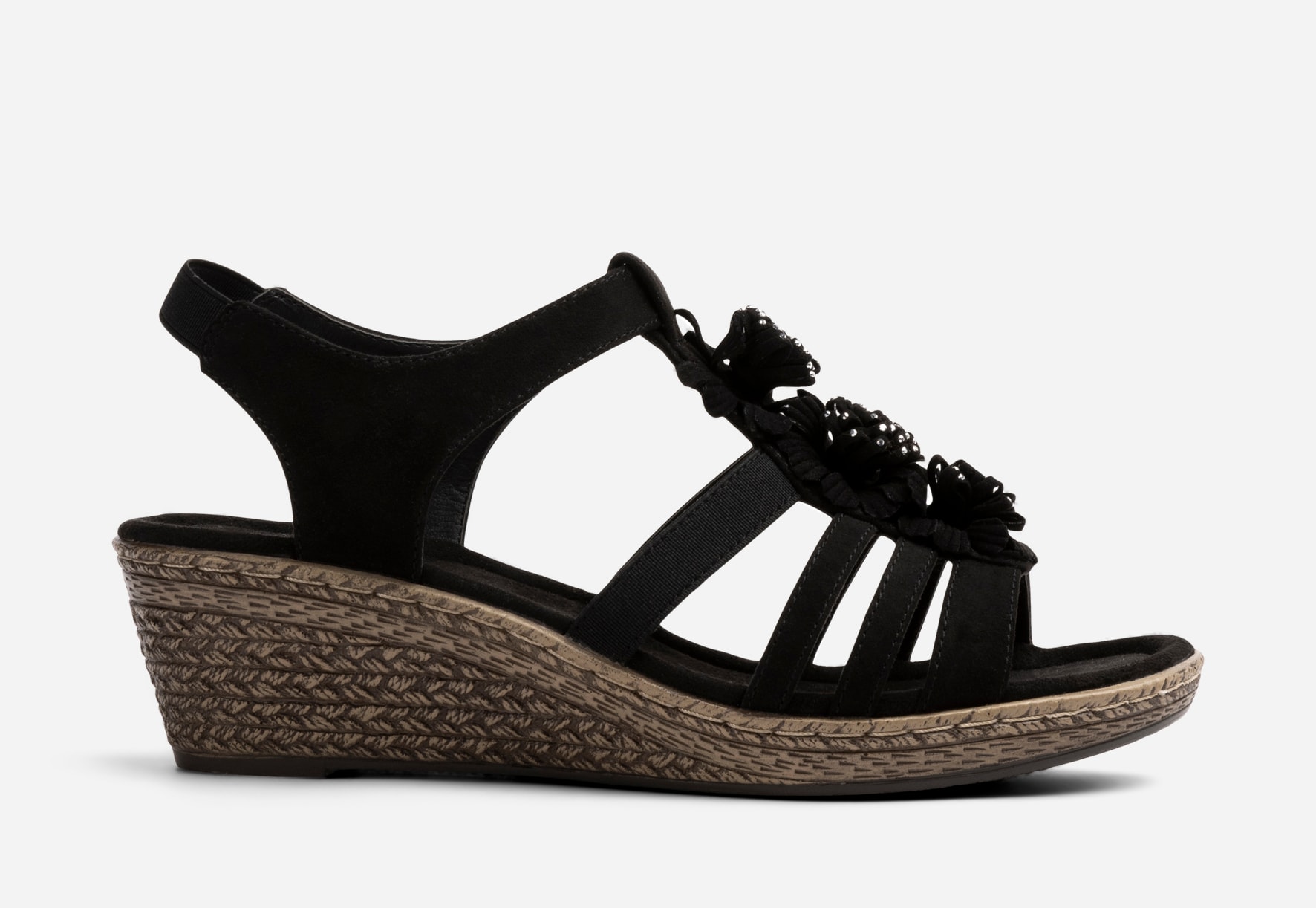 CLOU COMFORT, Sandalett Sort