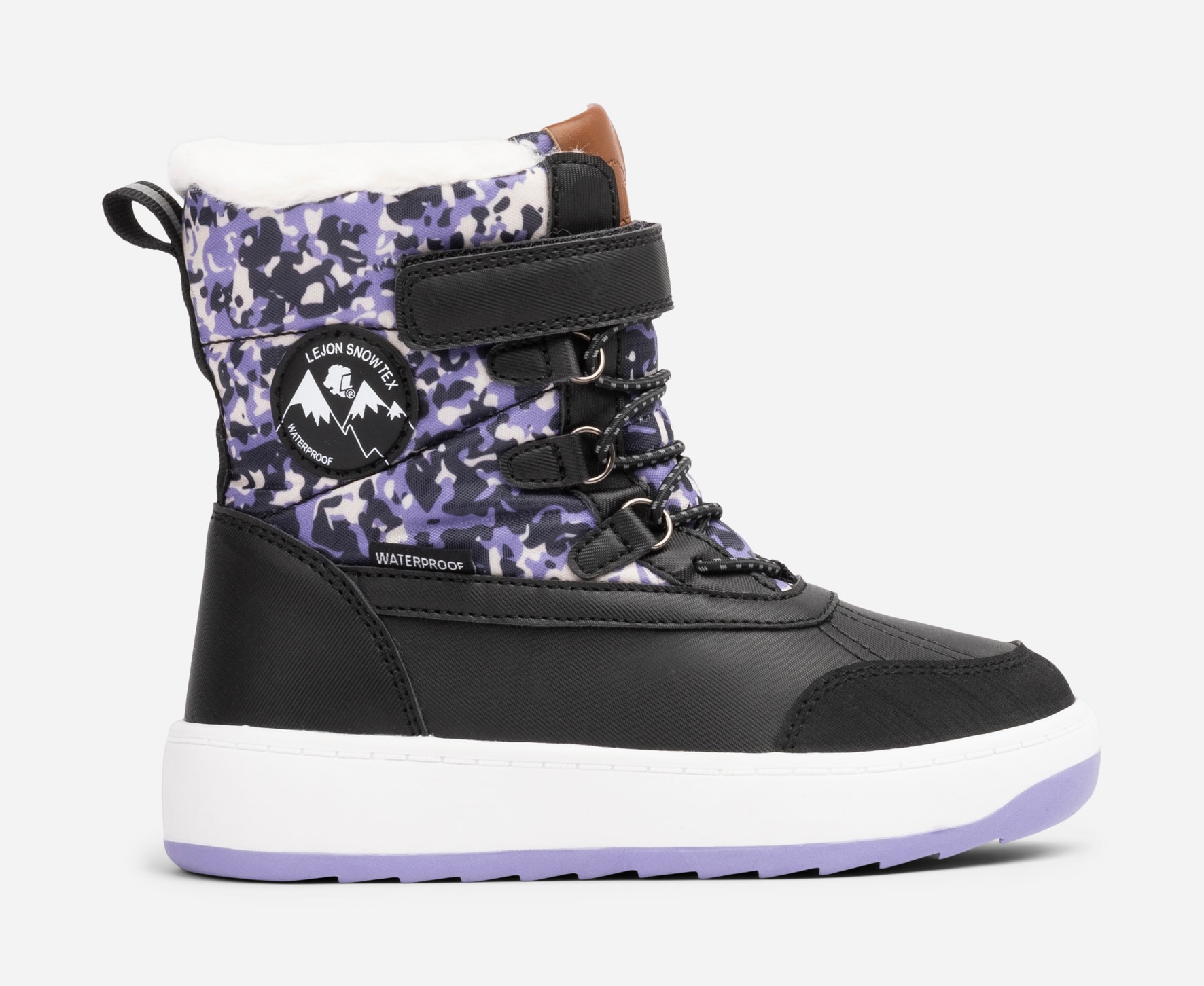 LEJON, Varmforet skolett waterproof Flerfarget