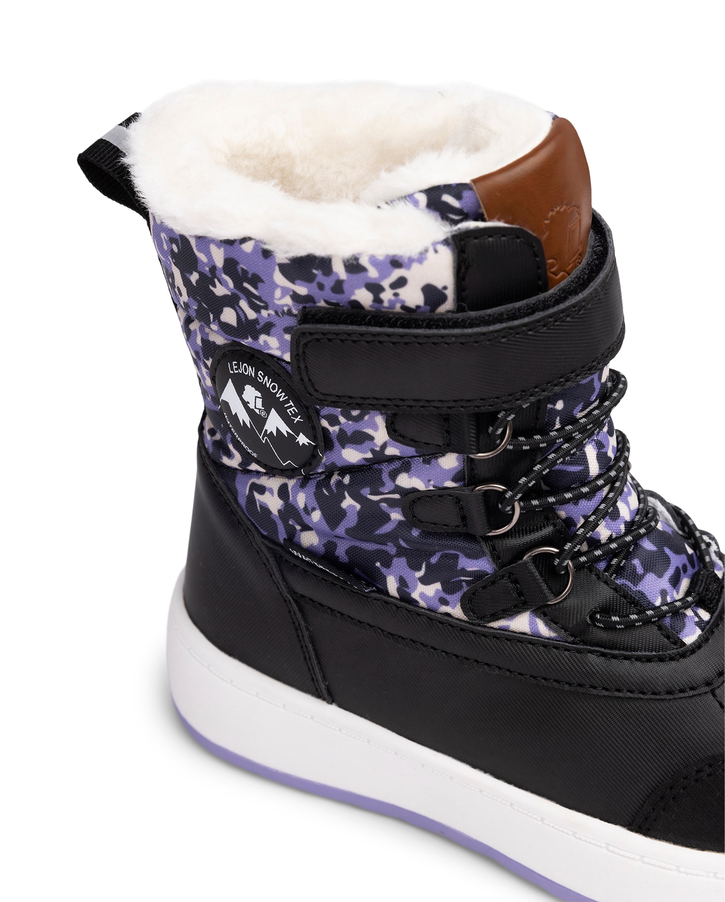 LEJON, Varmforet skolett waterproof Flerfarget