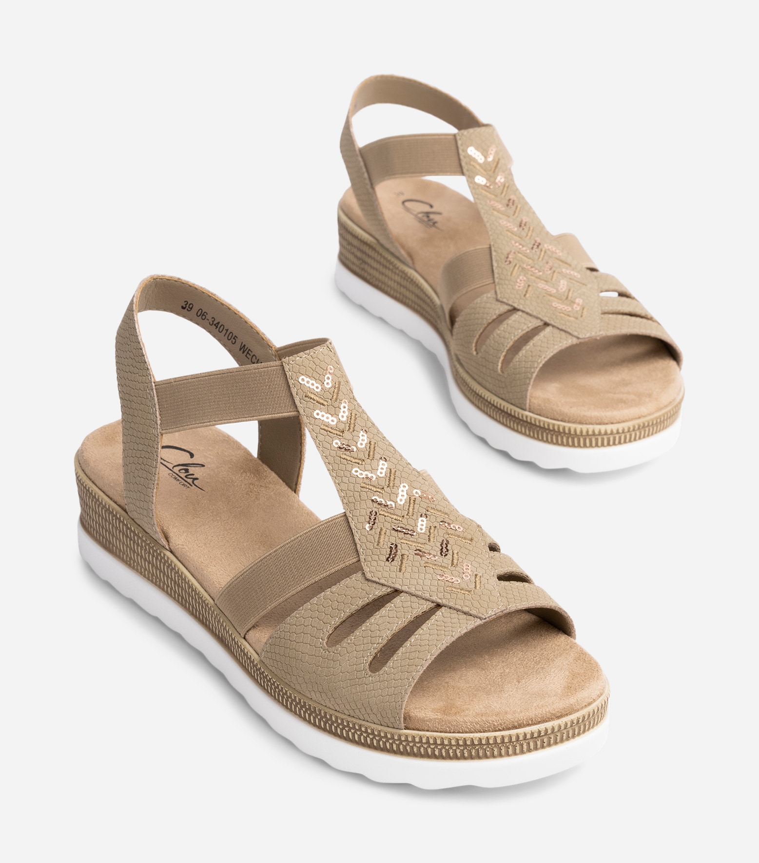 CLOU COMFORT, Sandal Beige