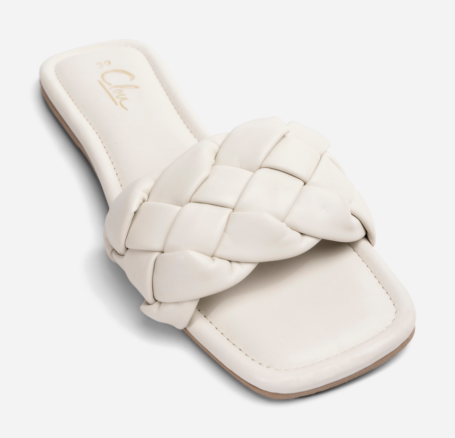 CLOU, Sandal Hvit