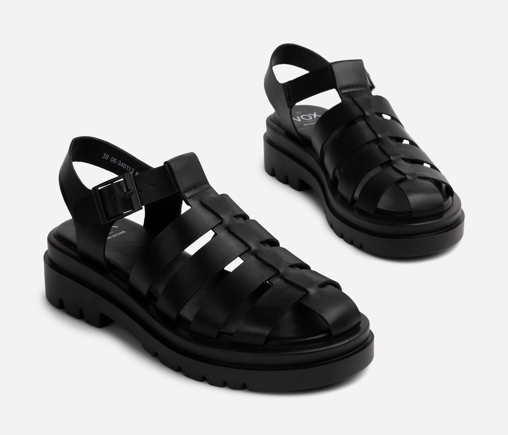 VOX, Sandal med reimer Sort
