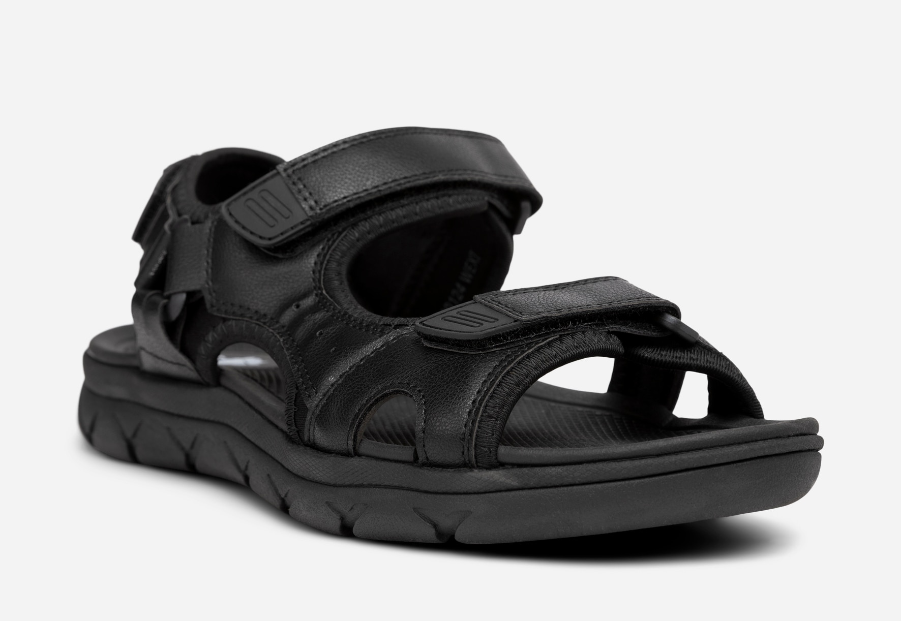 LEJON, Sandal med reimer Sort