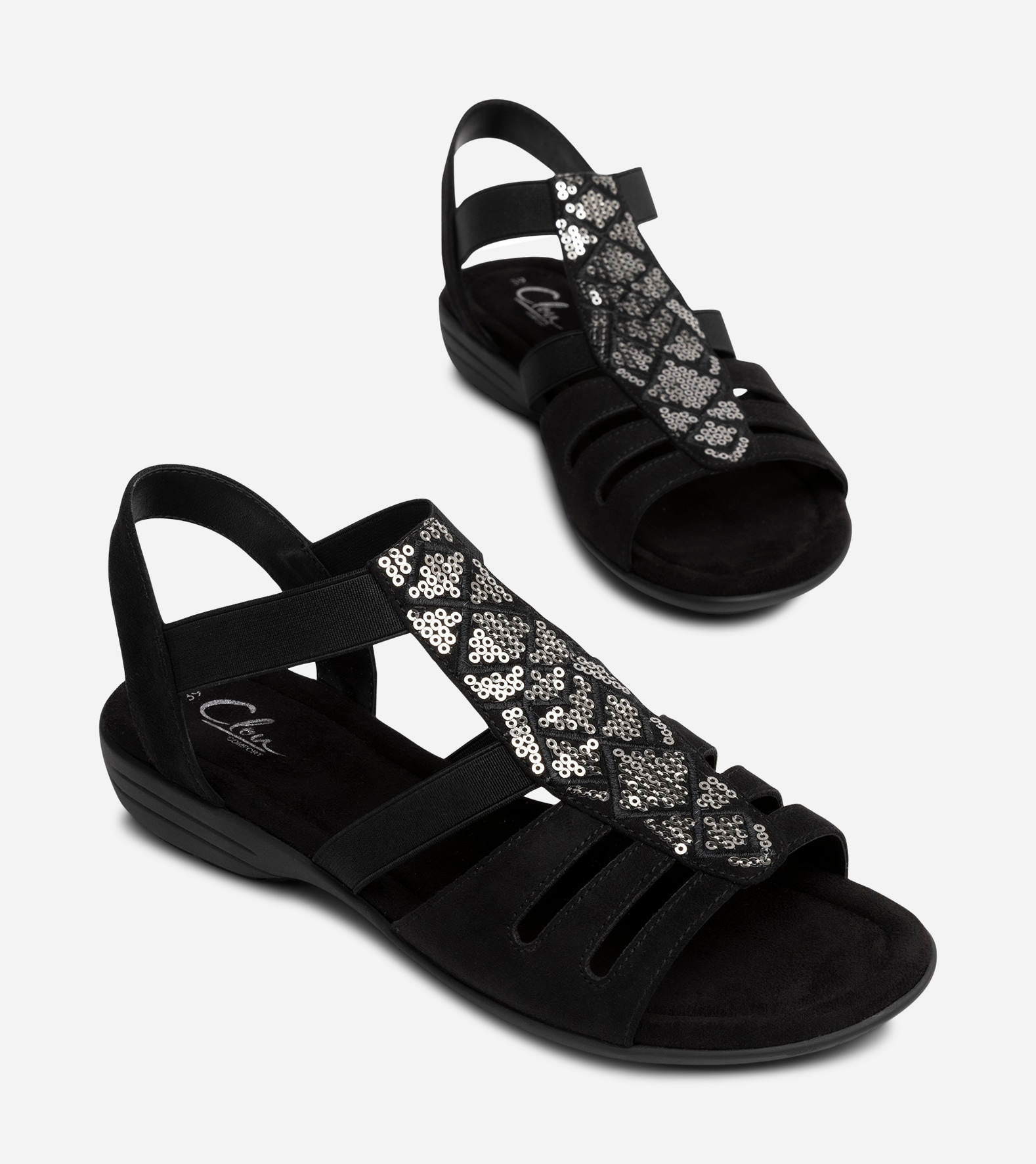 CLOU COMFORT, Sandal Sort