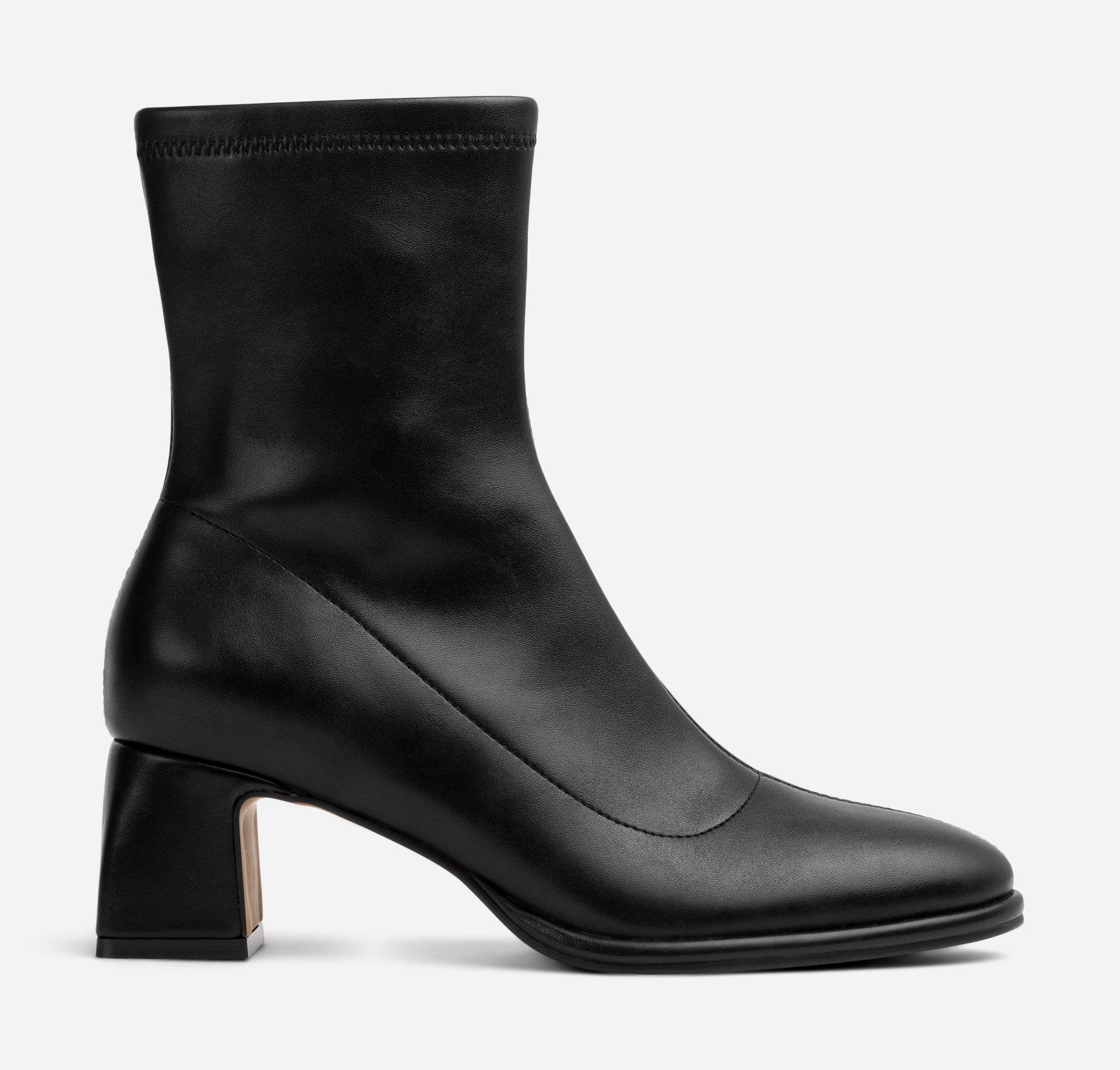 CLOU, Boots med stretch Sort