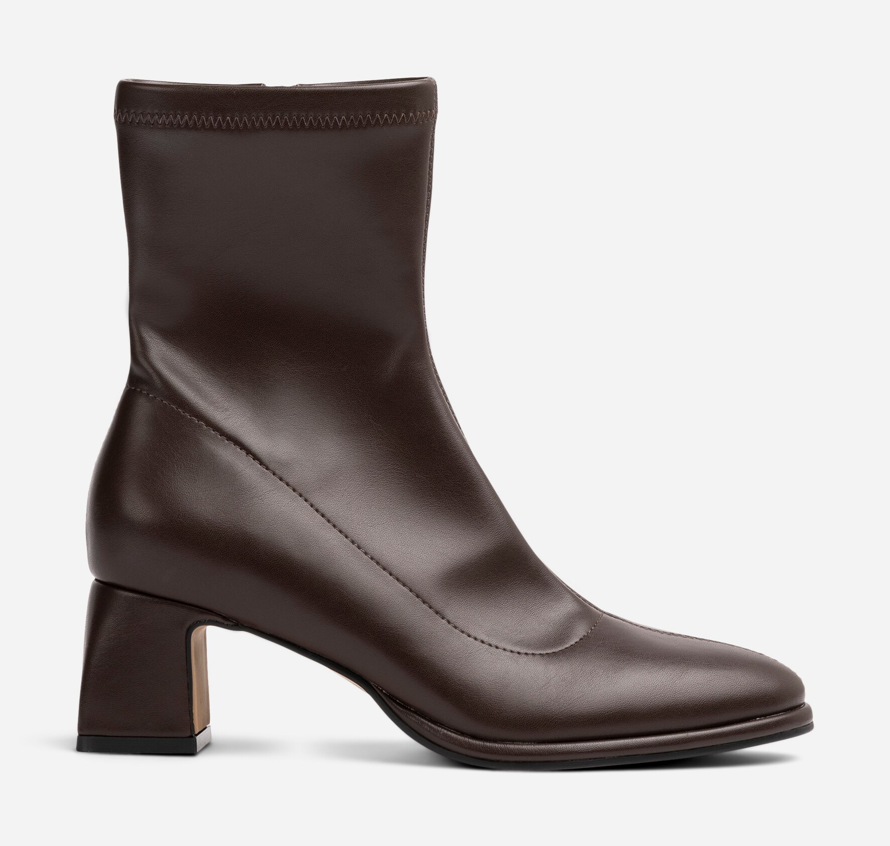 CLOU, Boots med stretch Brun