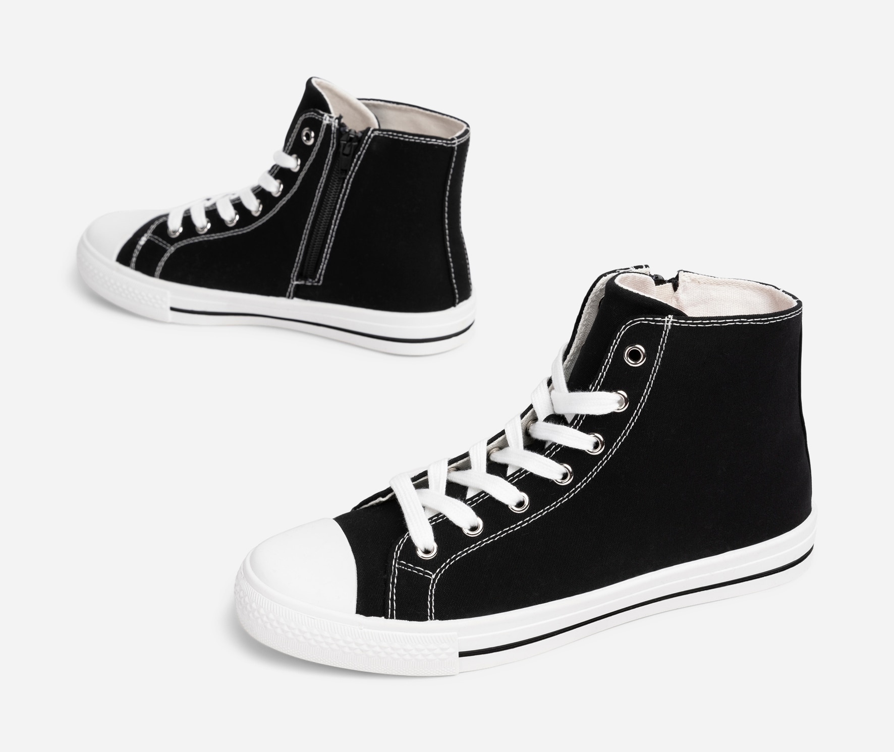 LEJON, Høye sneakers Sort