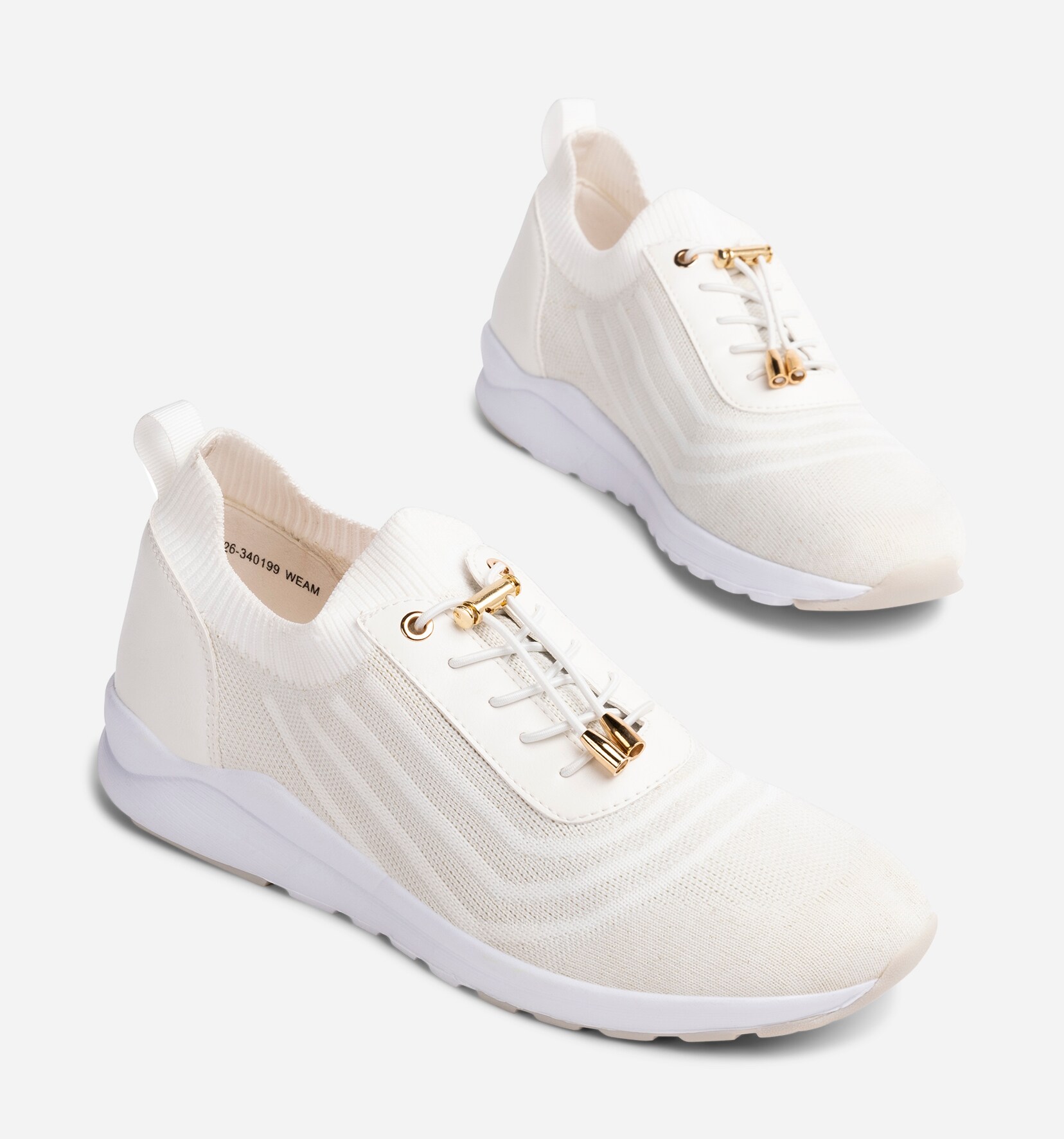 CLOU COMFORT, Sneakers Hvit