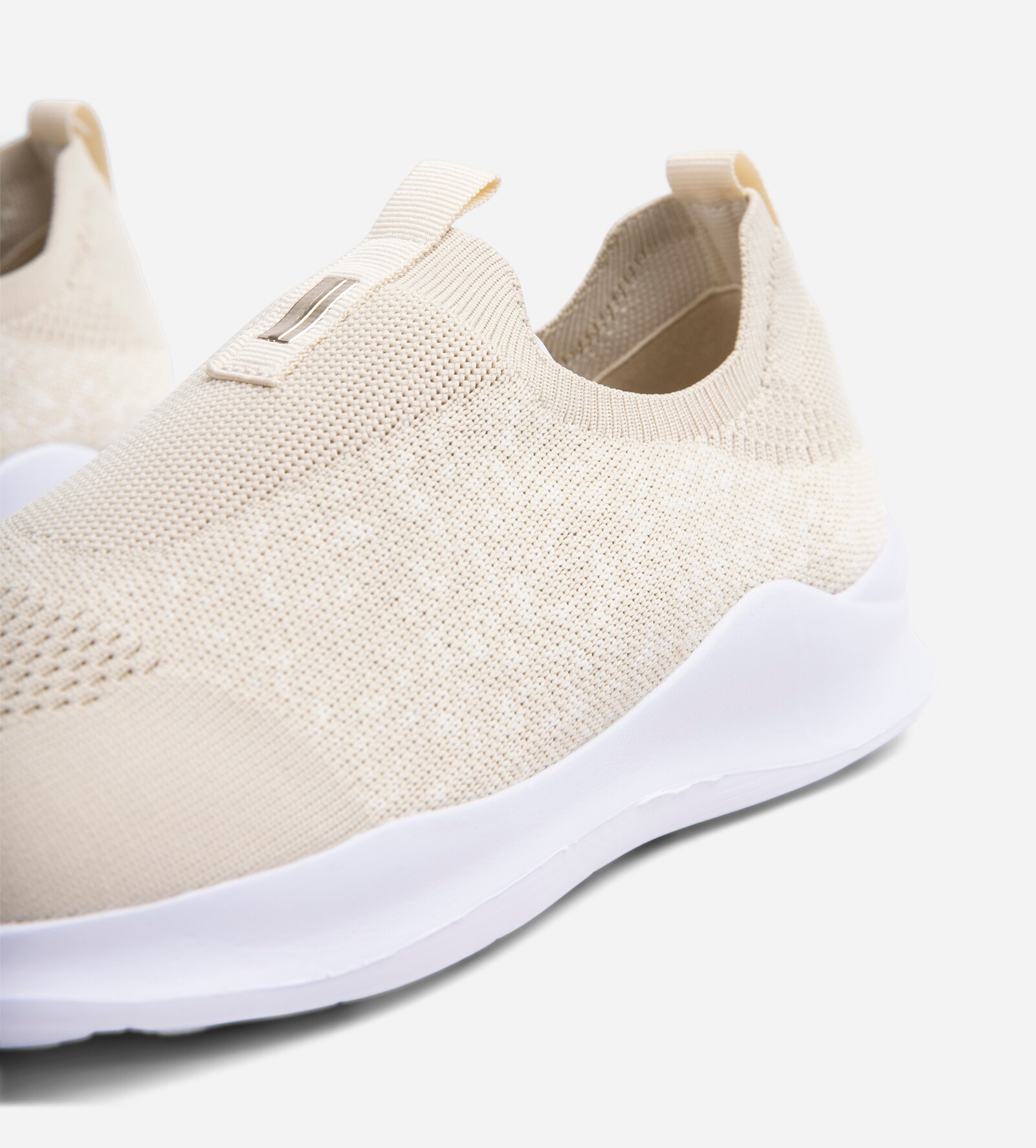 CLOU COMFORT, Sock sneakers Beige