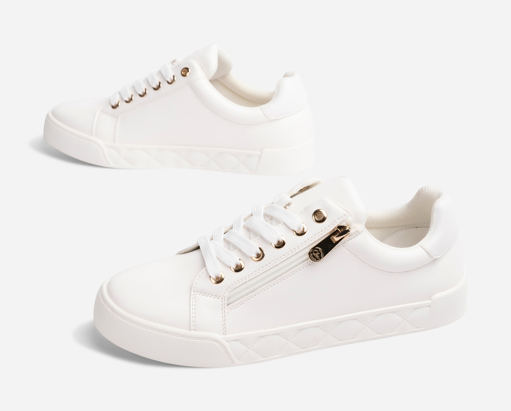CLOU COMFORT, Sneakers Hvit