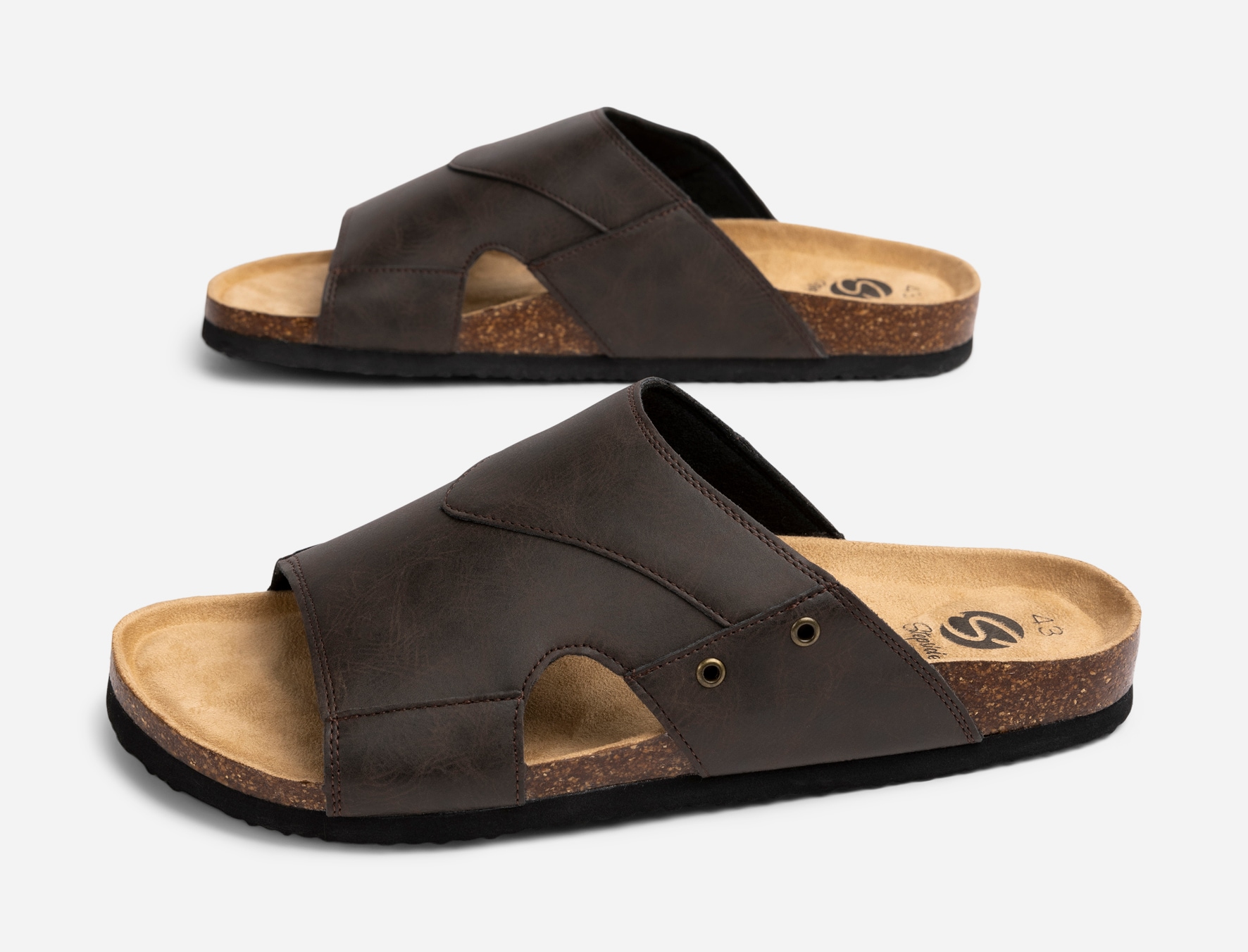 STEPSIDE, Sandal Brun