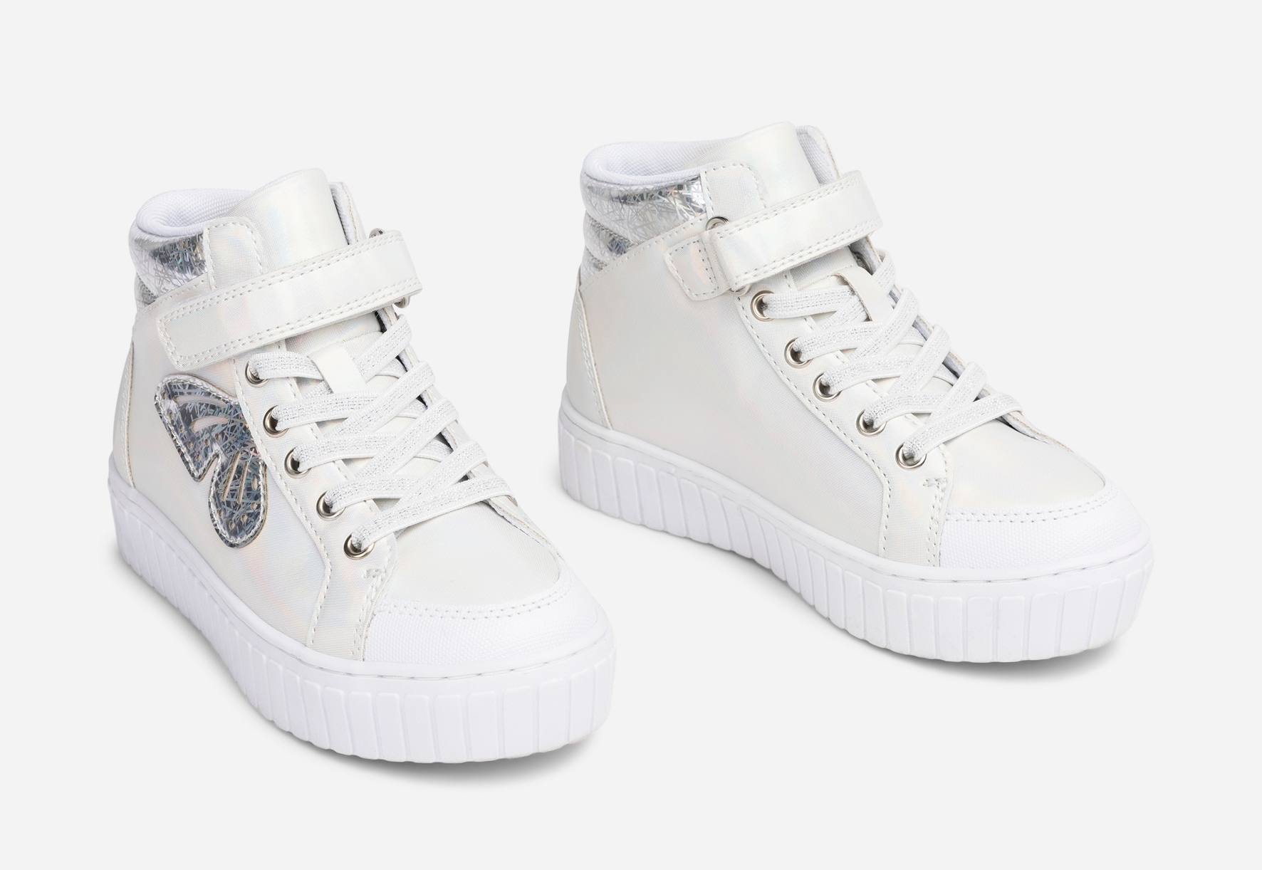 ZOEY, Høye sneakers Metall